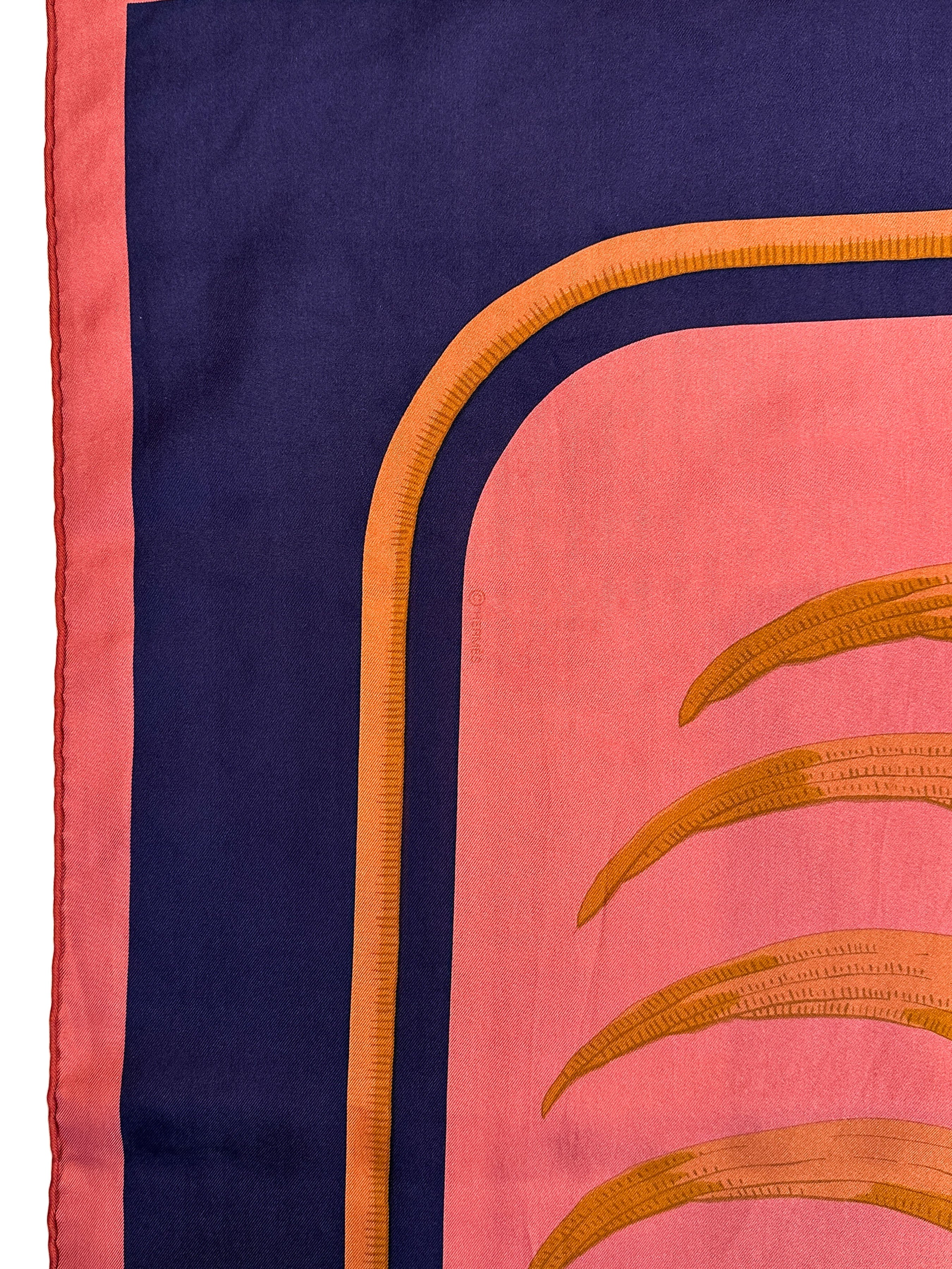 Hermès Tigre Royal Dip-Dye Silk 140