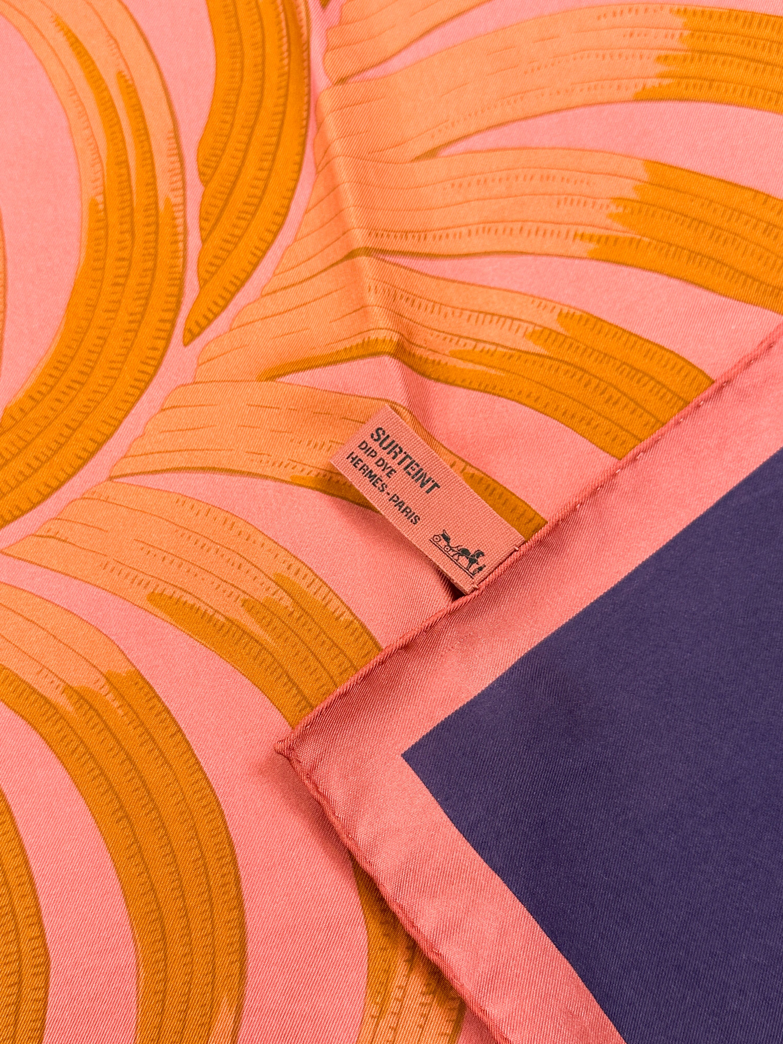 Hermès Tigre Royal Dip-Dye Silk 140
