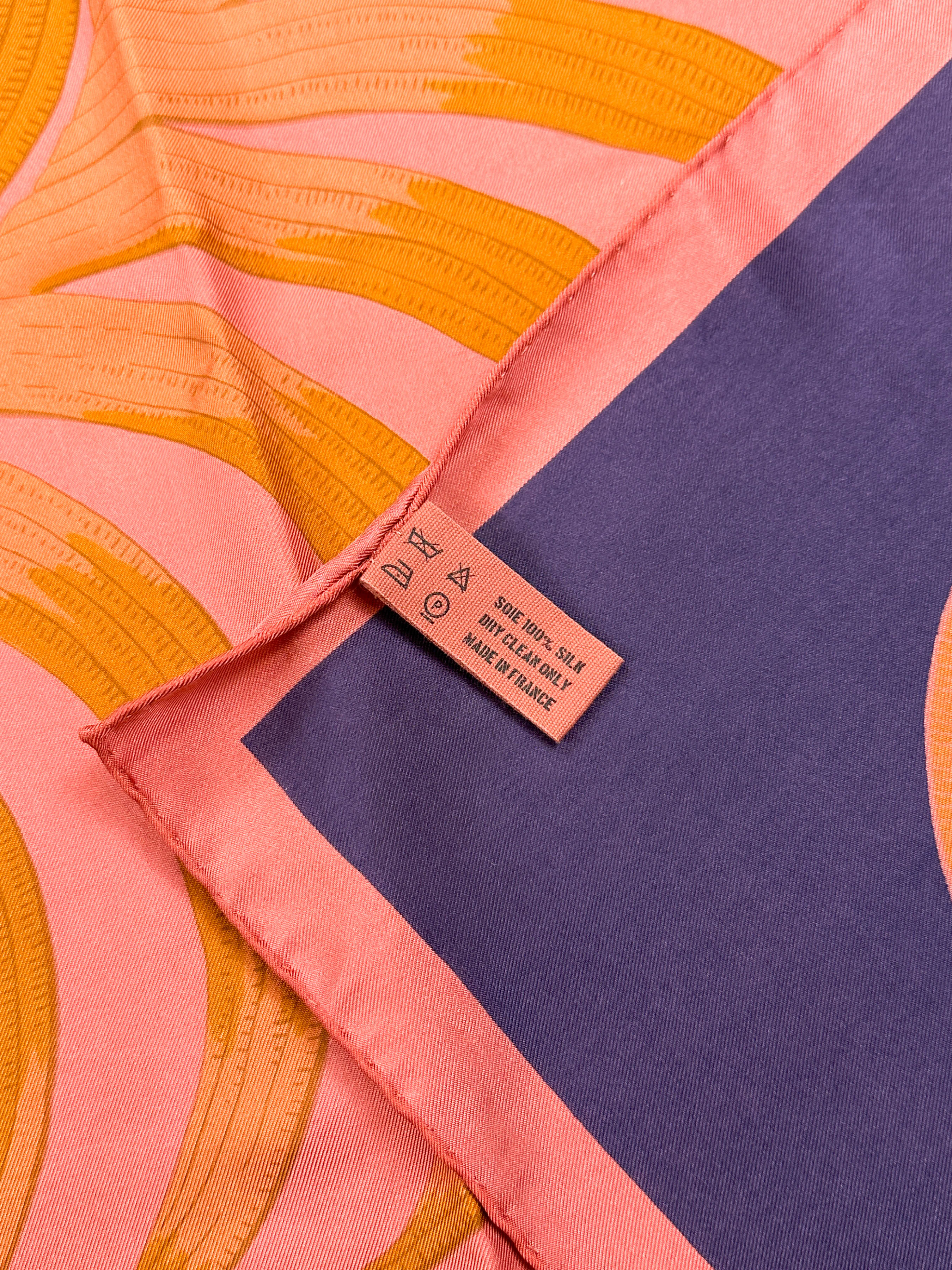 Hermès Tigre Royal Dip-Dye Silk 140
