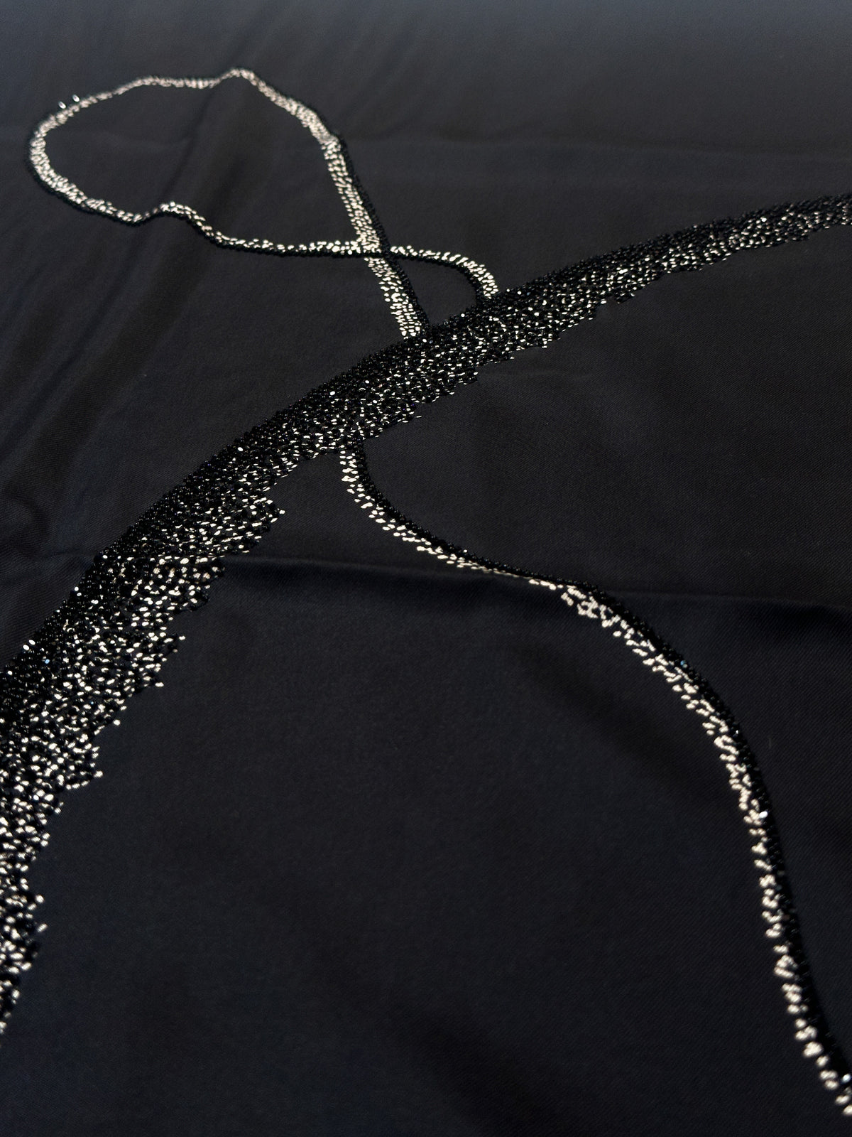 Hermès Cheval de Nuit Exceptional Beaded 90