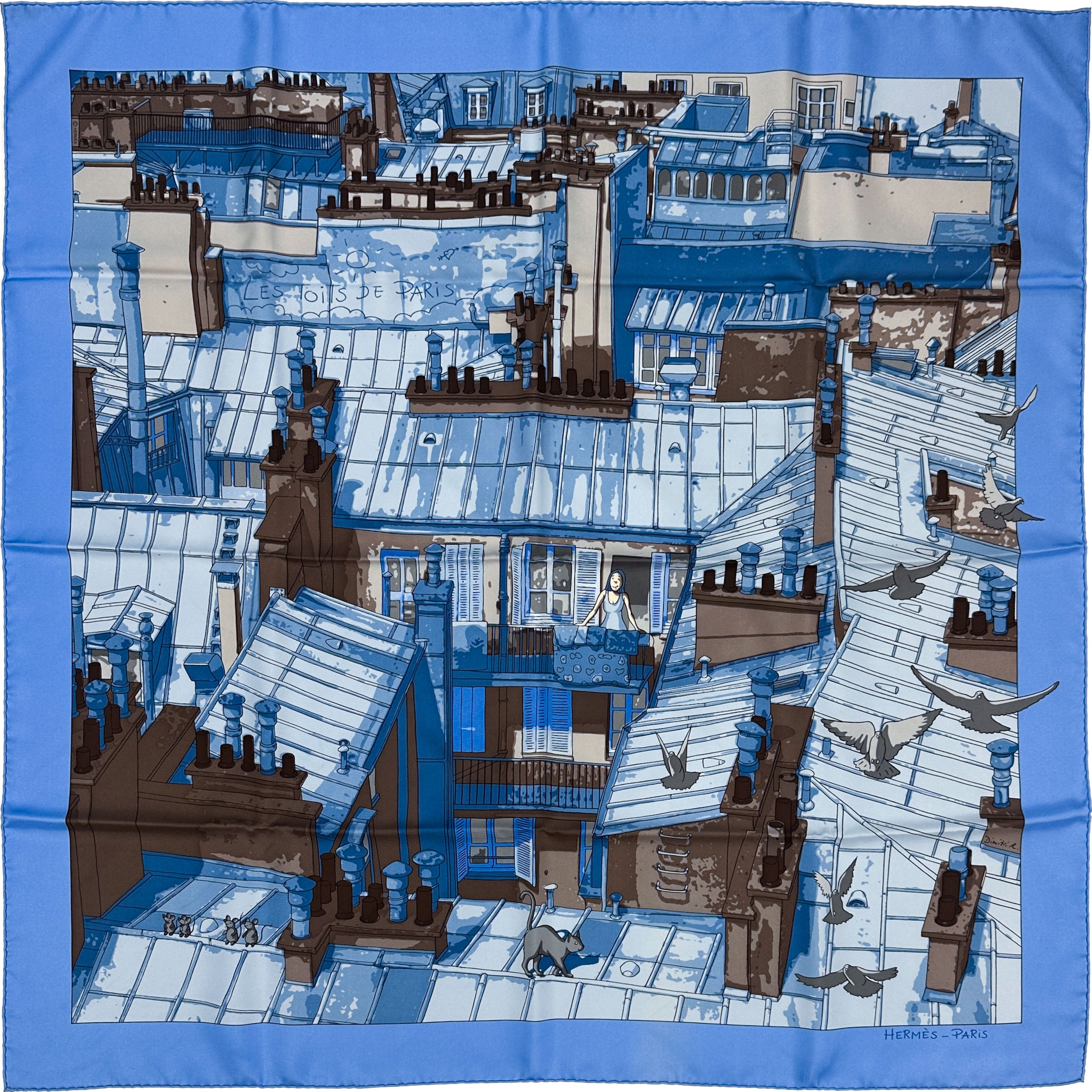 Hermès Les Toits de Paris 90