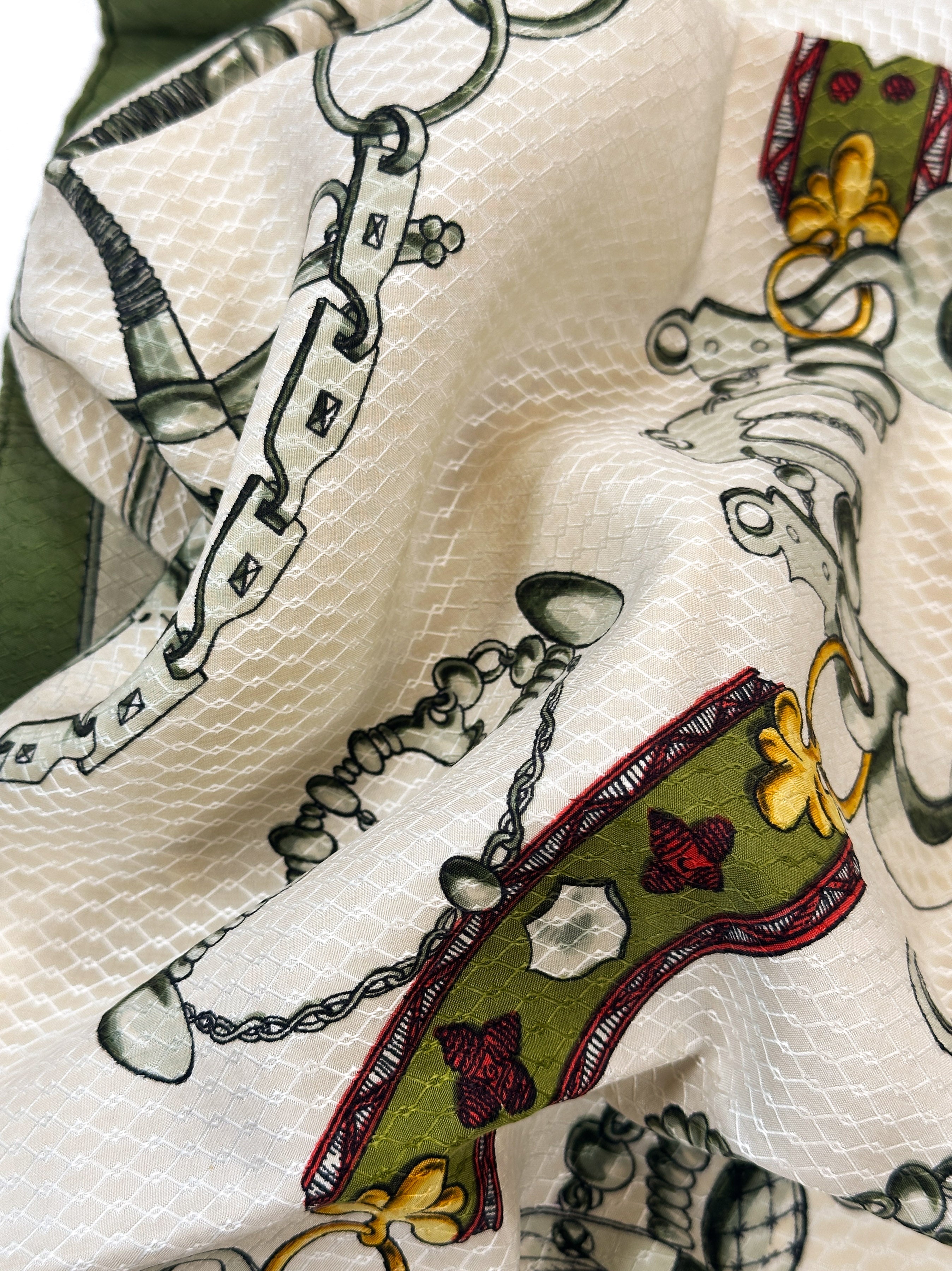 Hermès Mors et Gourmettes Jacquard 90