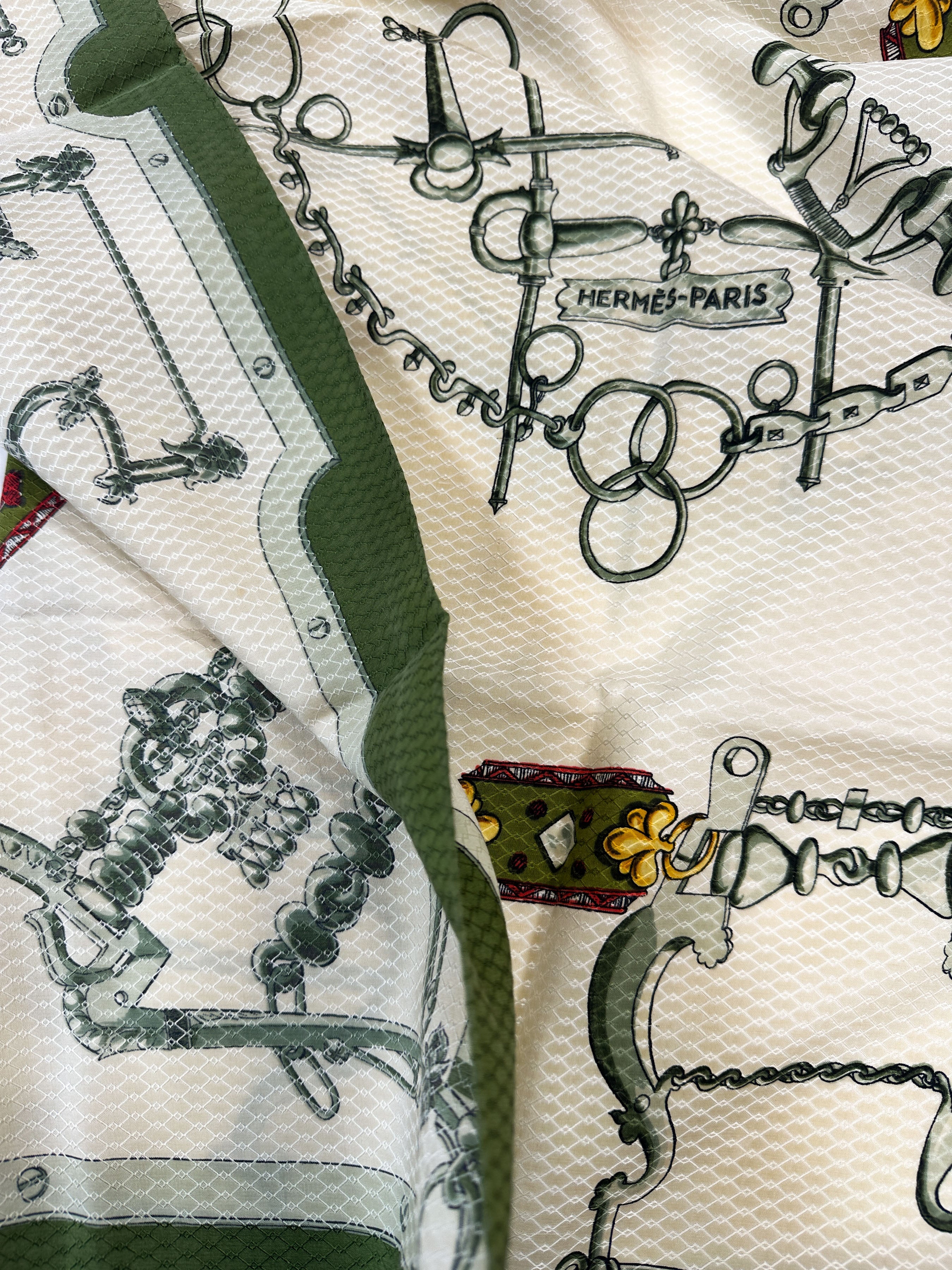 Hermès Mors et Gourmettes Jacquard 90