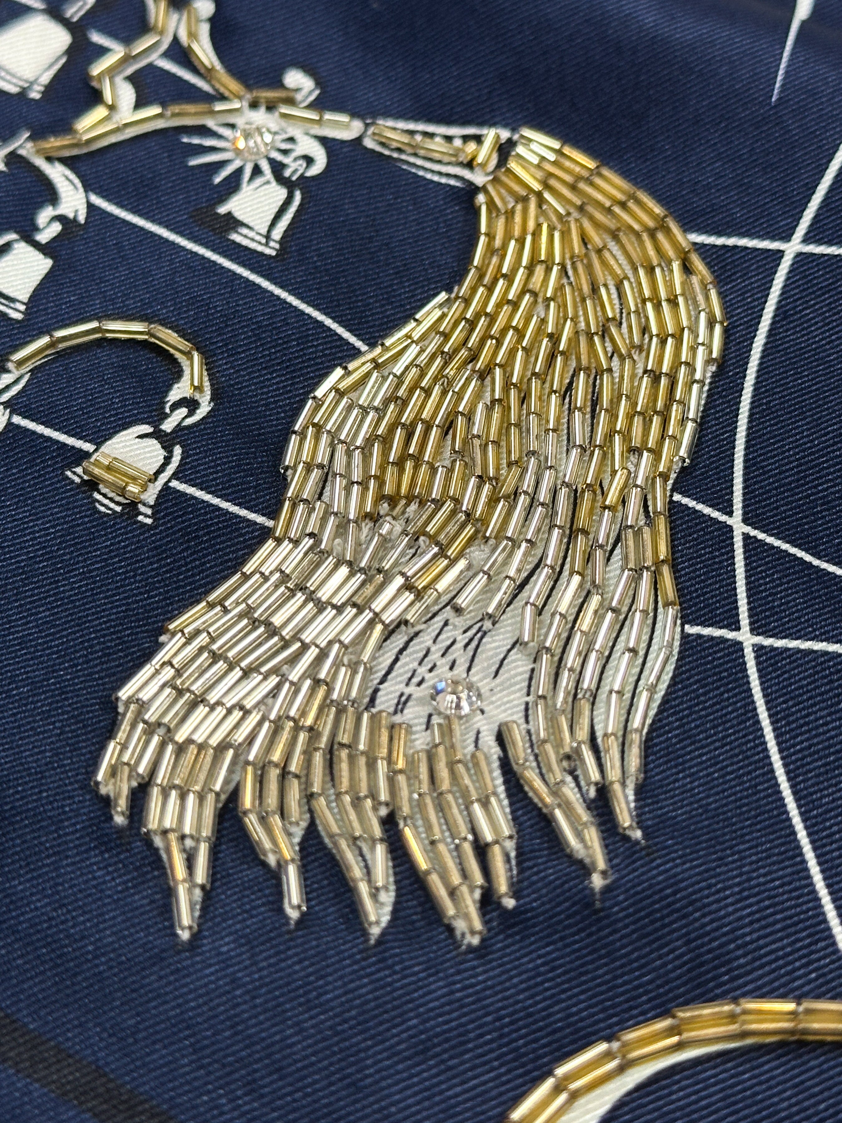 Hermès Chorus Stellarum Exceptional Beaded 70