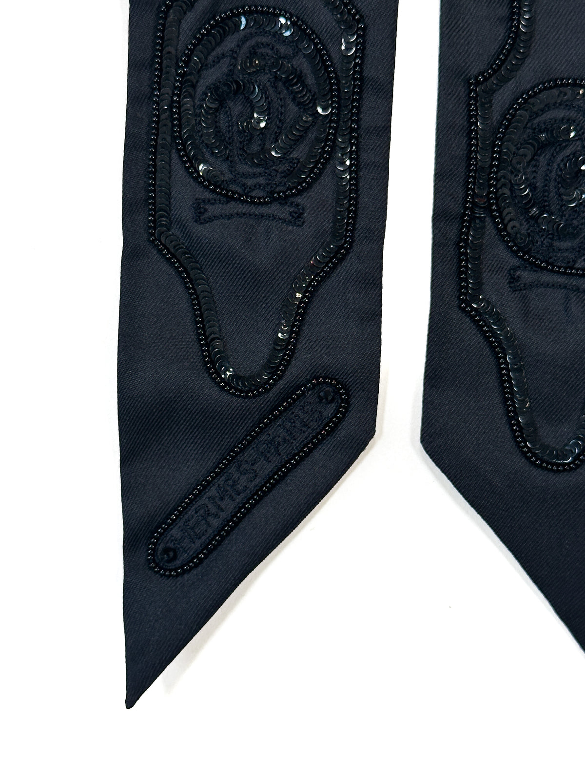Hermès Harnais des Présidents Exceptional Beaded Twilly