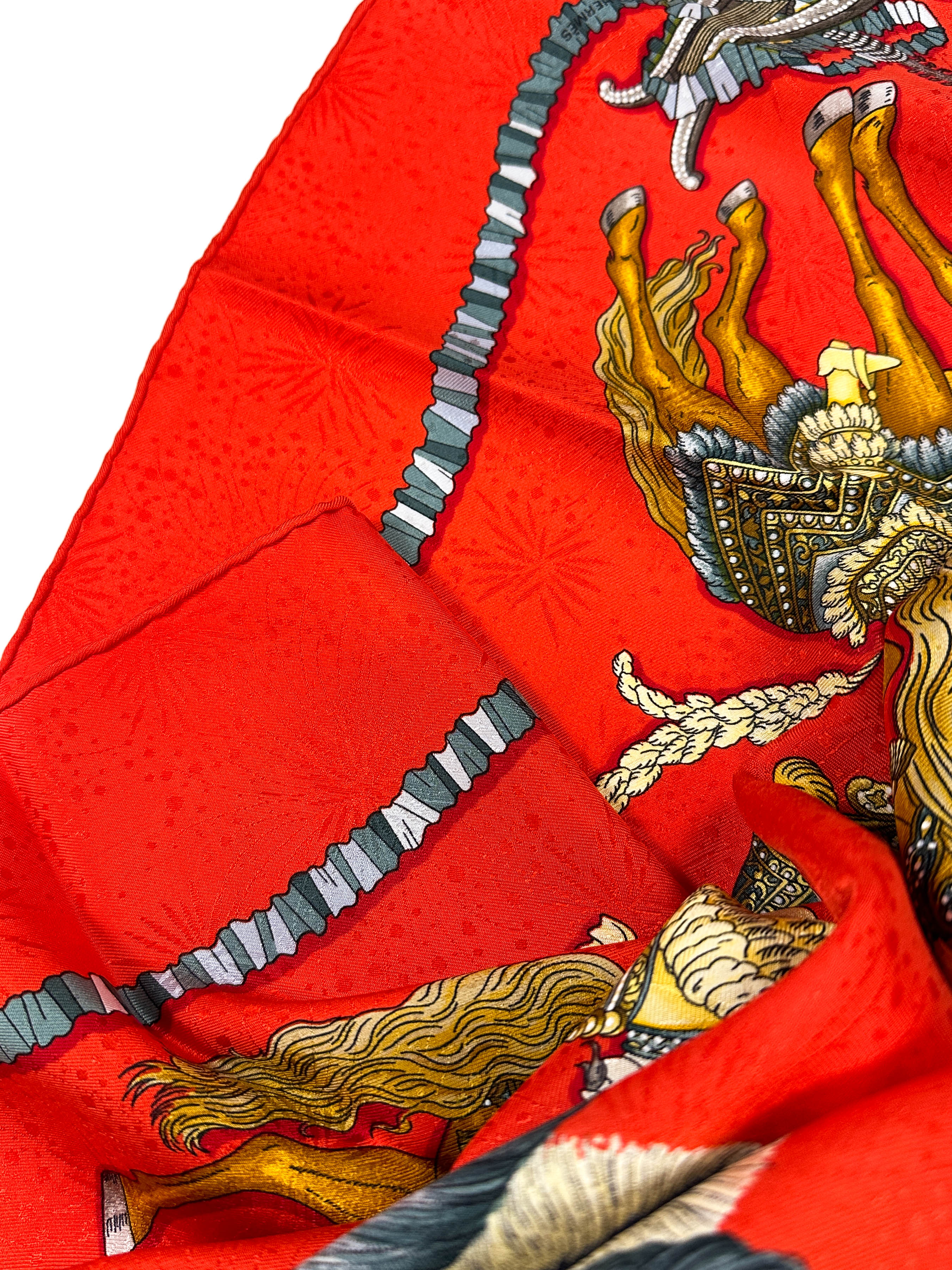 Hermès Les Fêtes du Roi Soleil Jacquard 90