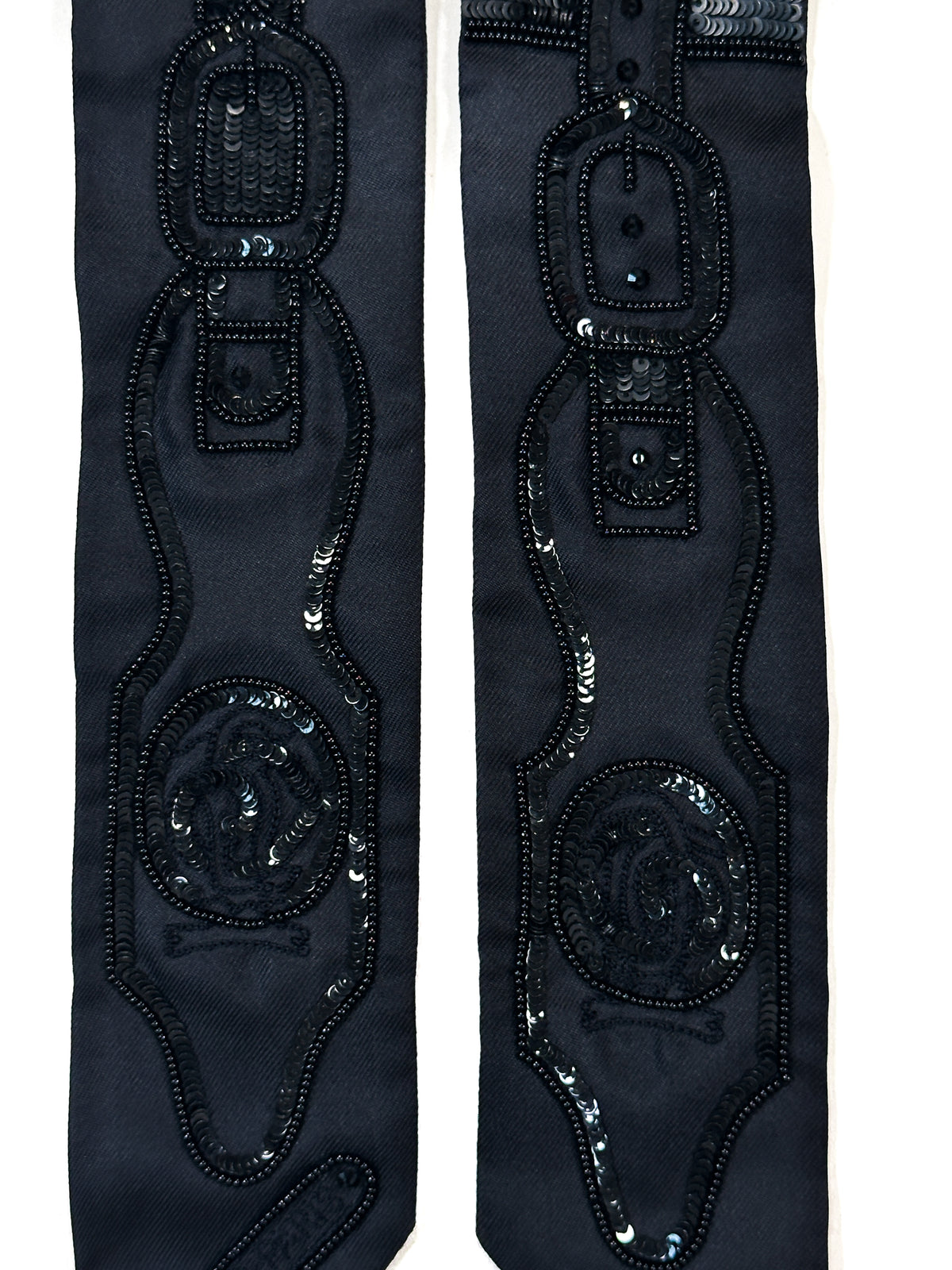 Hermès Harnais des Présidents Exceptional Beaded Twilly