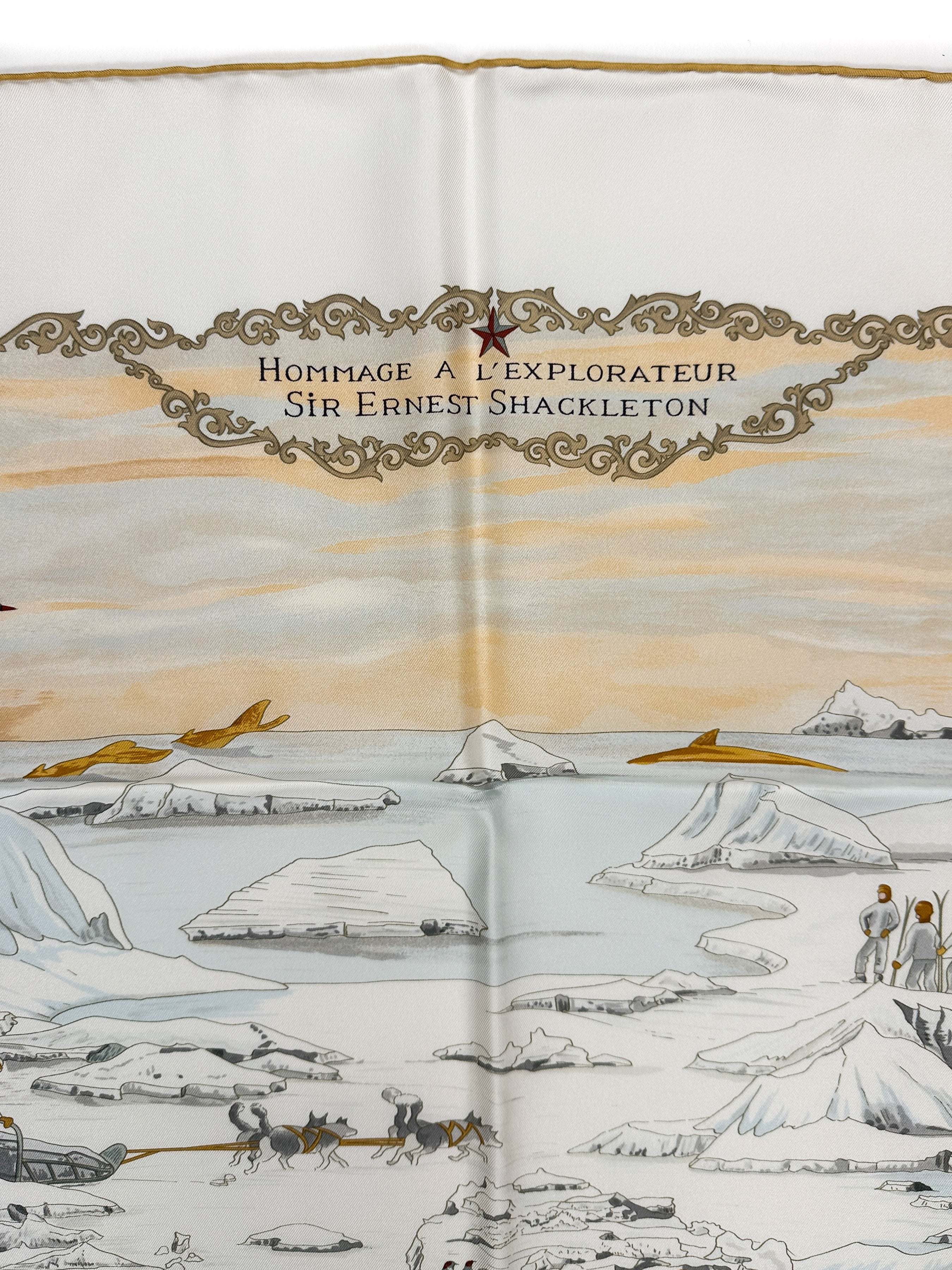 Hermès Hommage à l'Explorateur Sir Ernest Shackleton 90