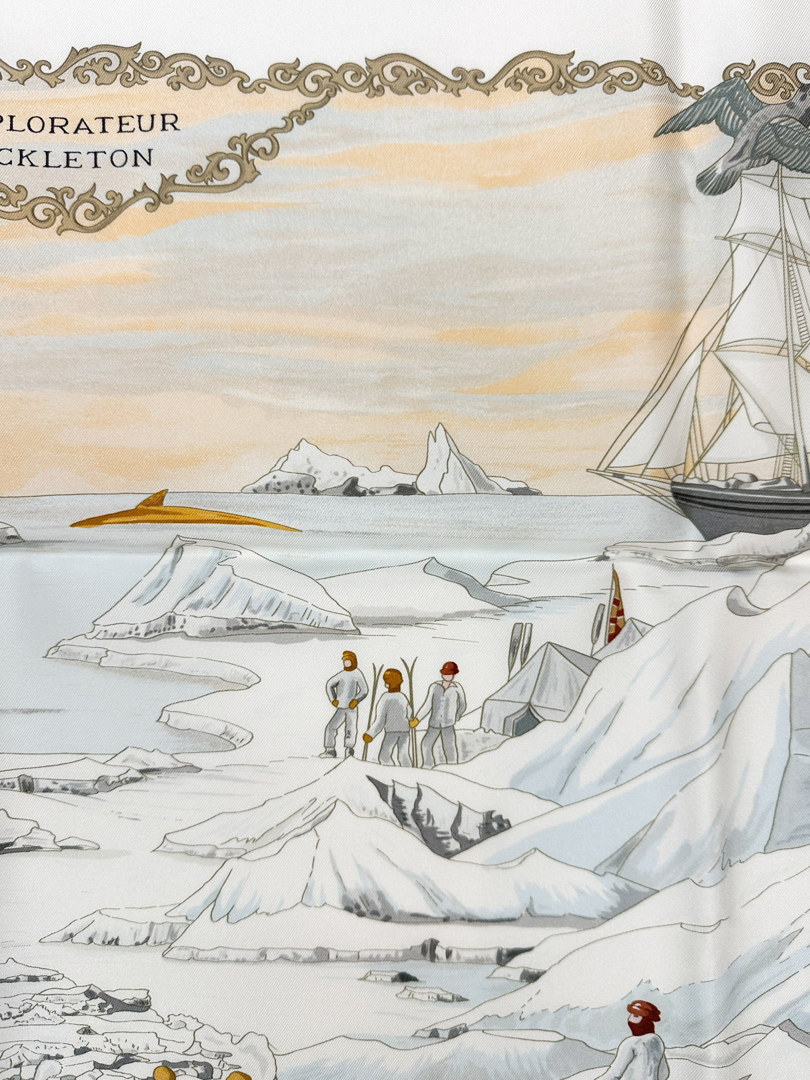 Hermès Hommage à l'Explorateur Sir Ernest Shackleton 90