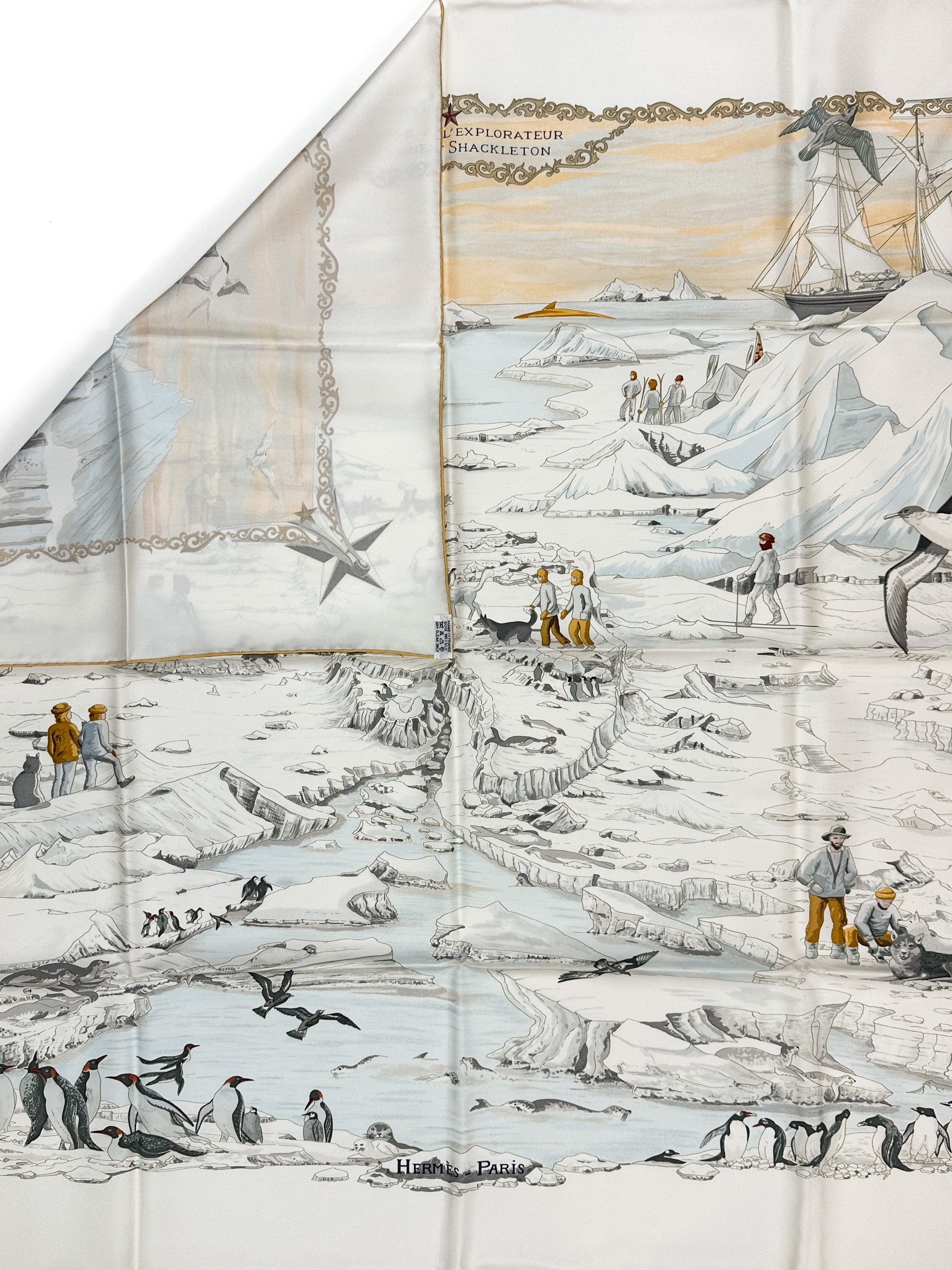 Hermès Hommage à l'Explorateur Sir Ernest Shackleton 90
