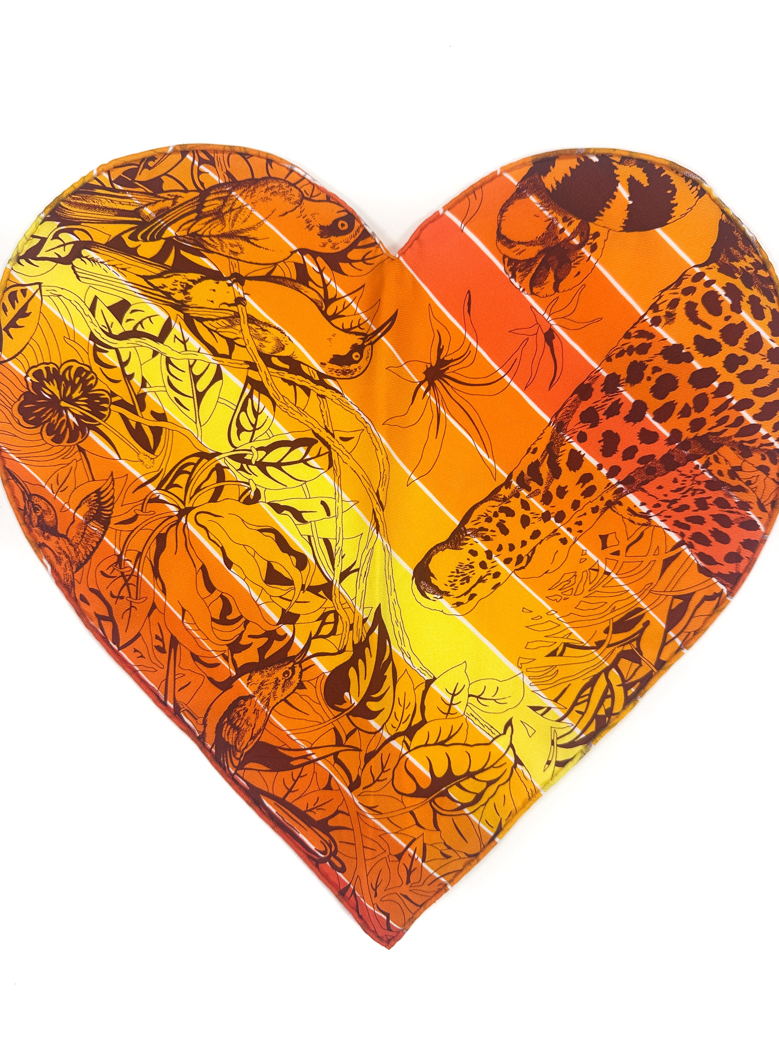 Hermès Jungle Love Rainbow Heart