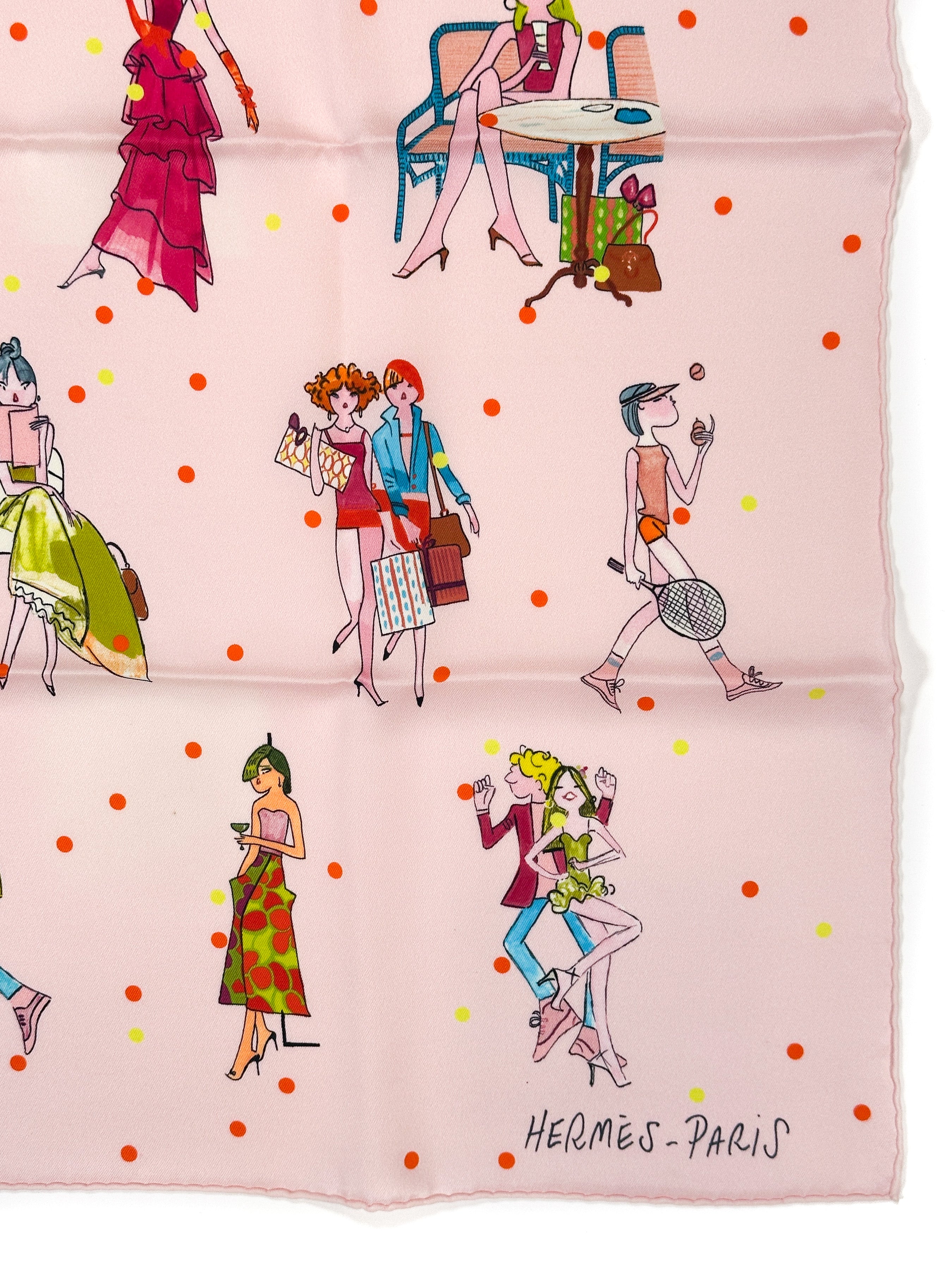 Hermès Les Parisiennes de Kiraz 70