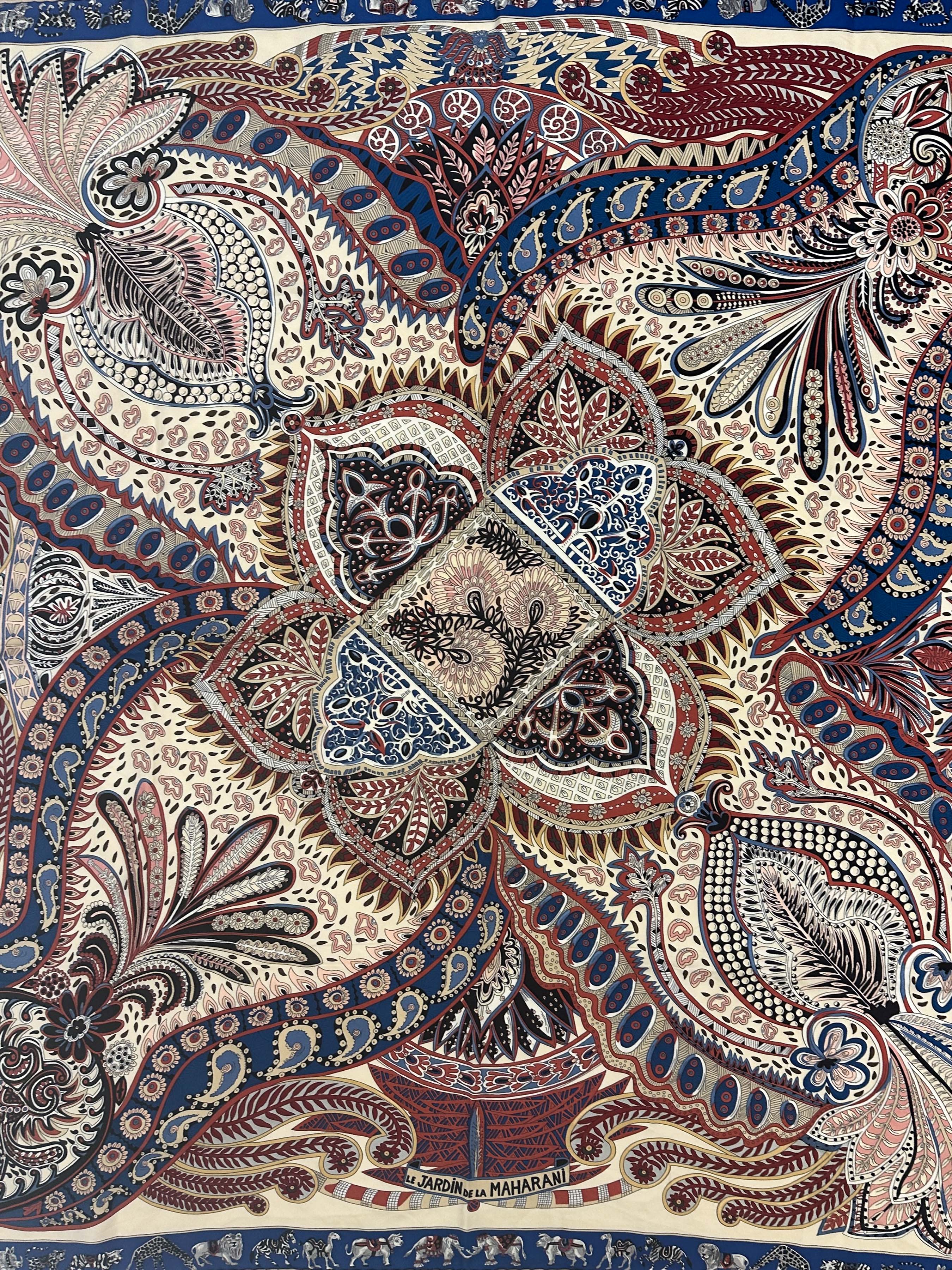 Hermès Le Jardin de Maharani 90