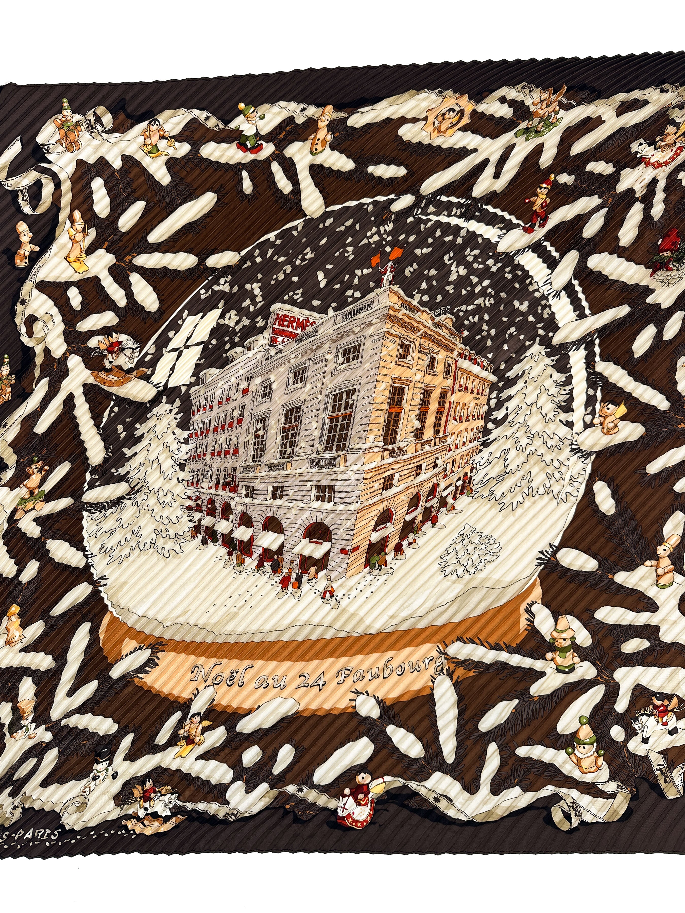 Hermès Noël au 24 Faubourg Plissé 90