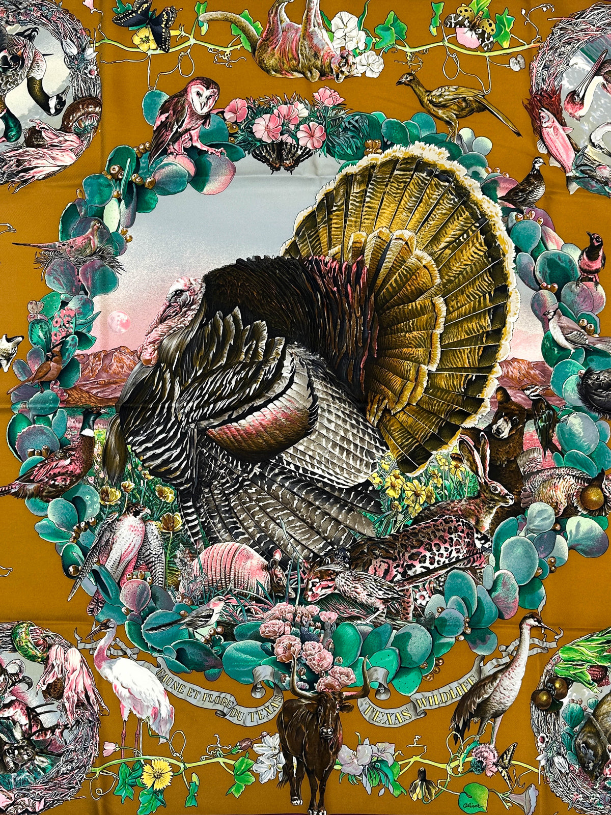 Hermès Faune et Flore du Texas 90