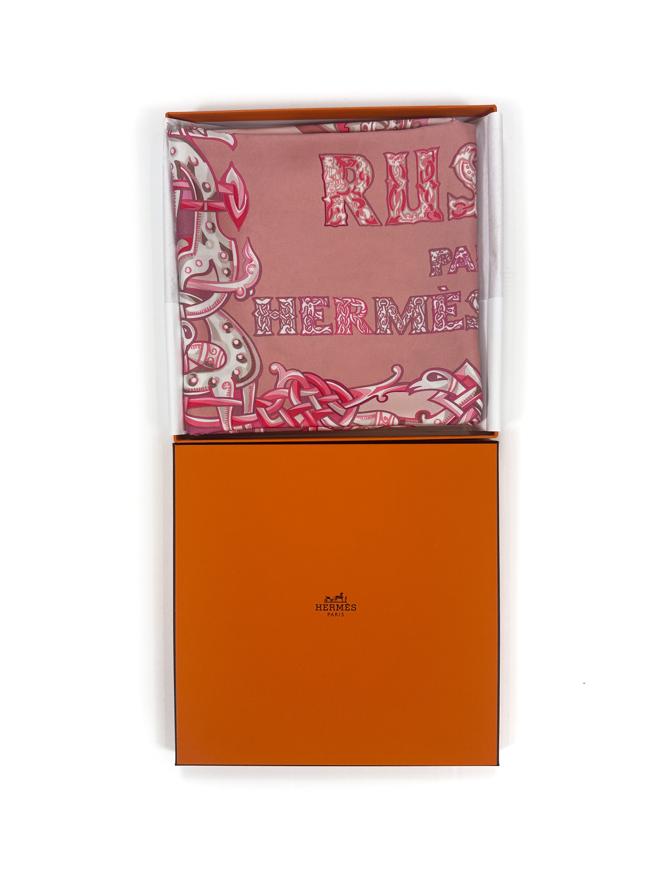 Hermès Alphabet Russe 90