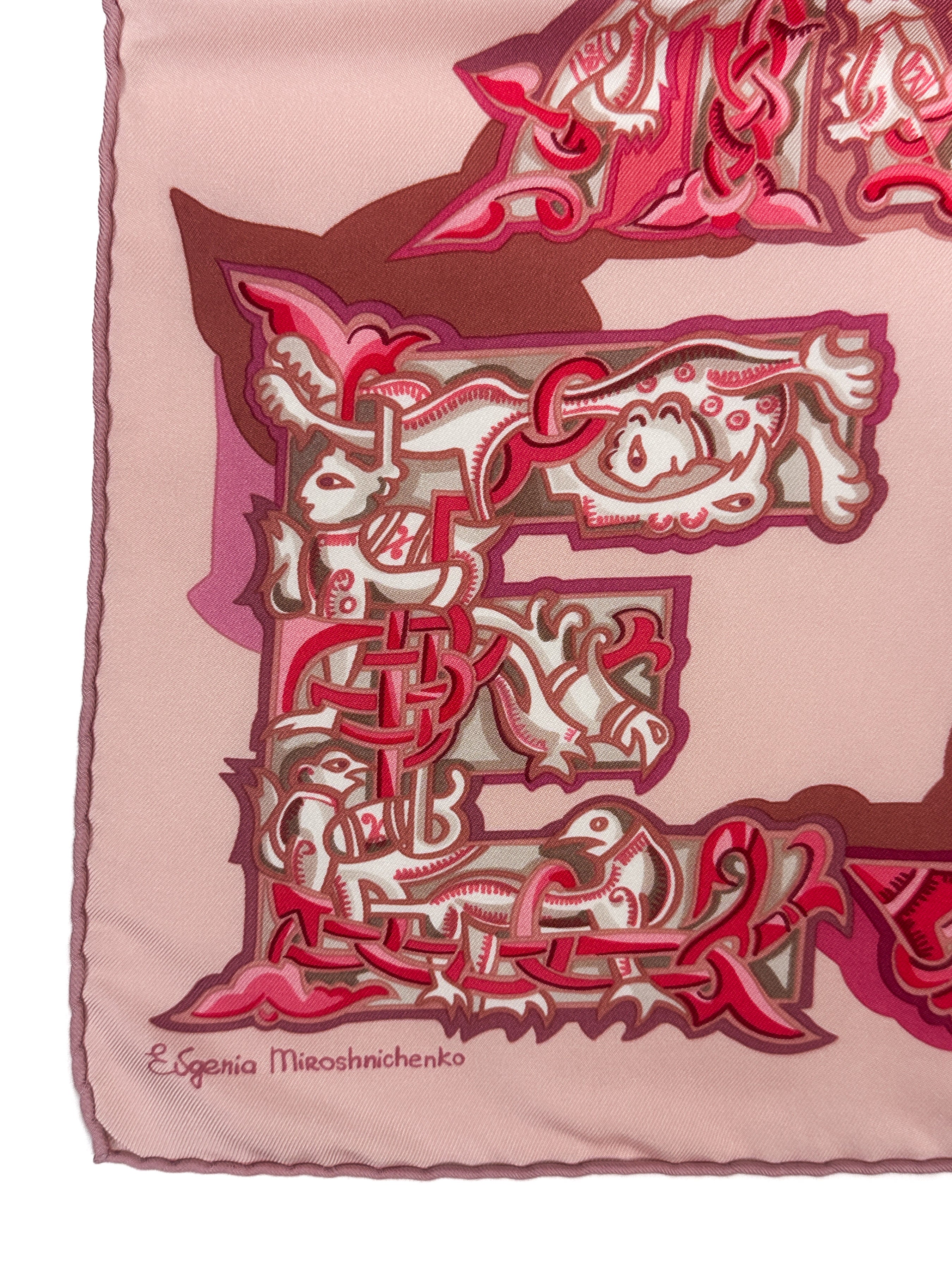 Hermès Alphabet Russe 90
