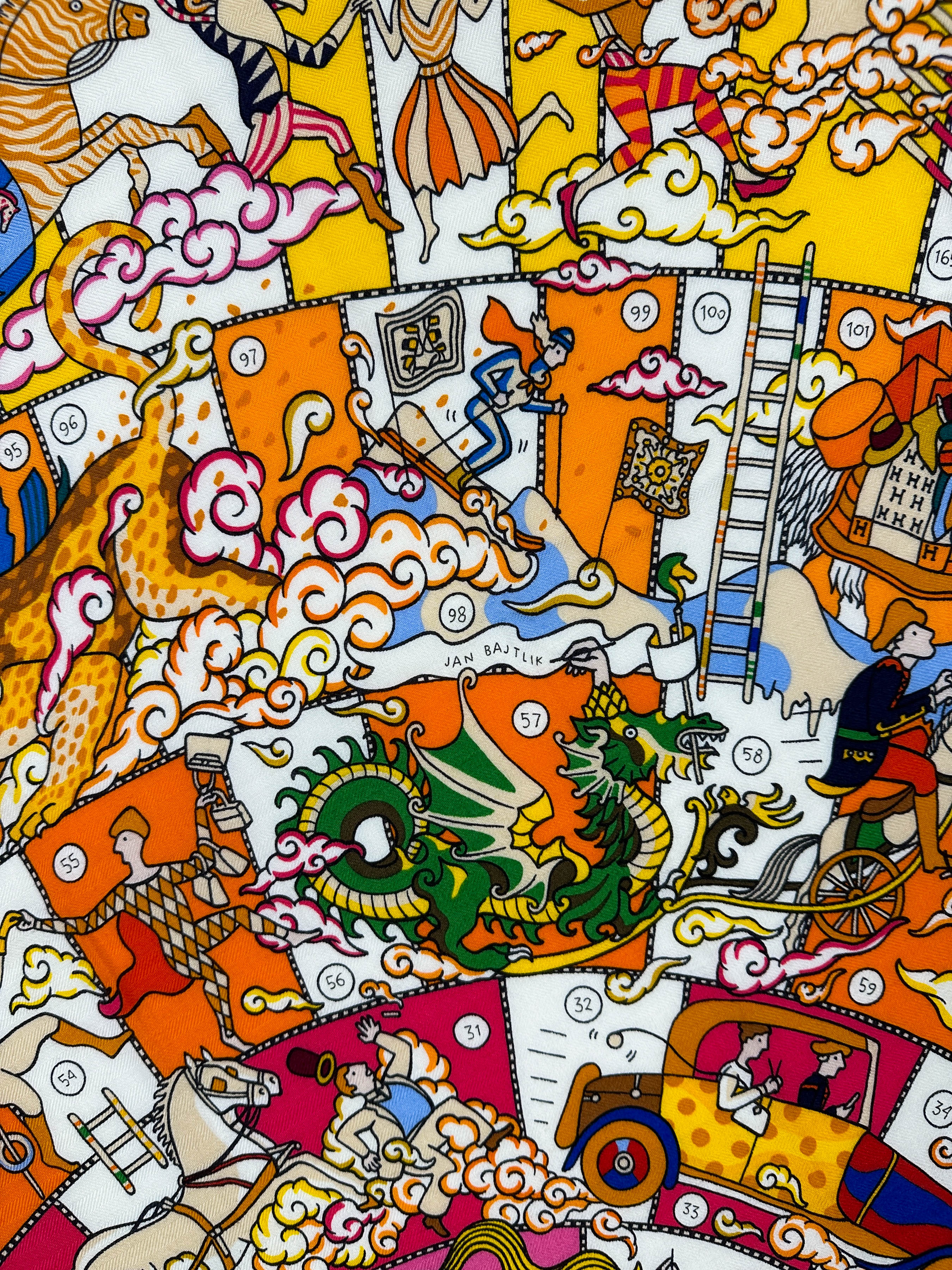 Hermès L’Epopée d’Hermès Cashmere Silk 140