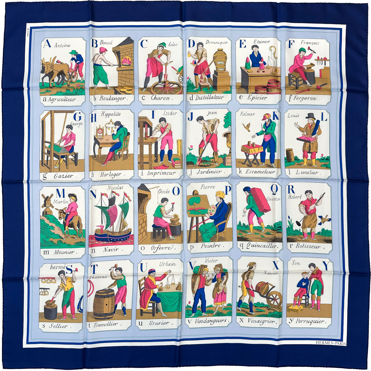 Hermès L'alphabet des Métiers 90