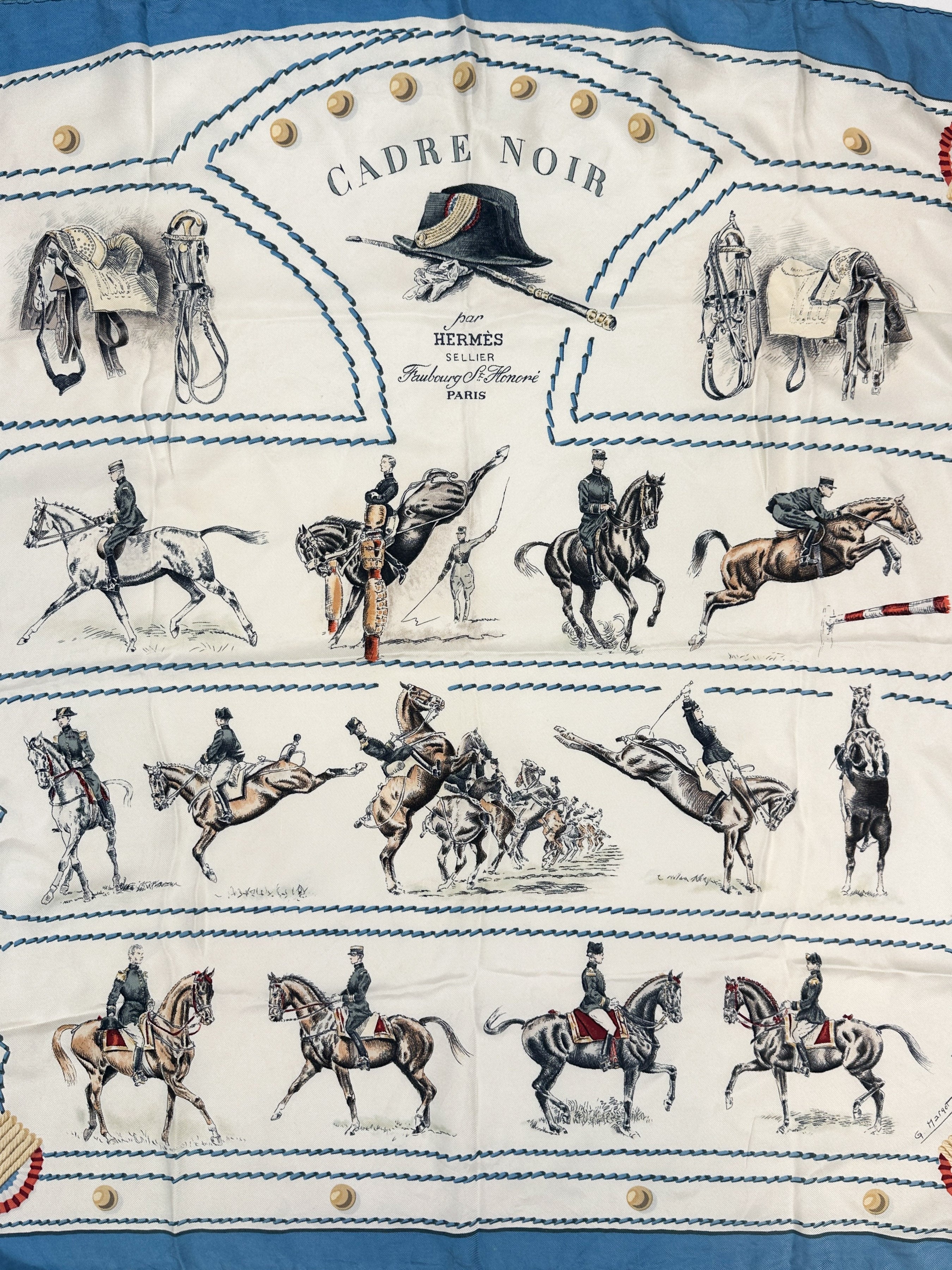 Hermès Cadre Noir 90