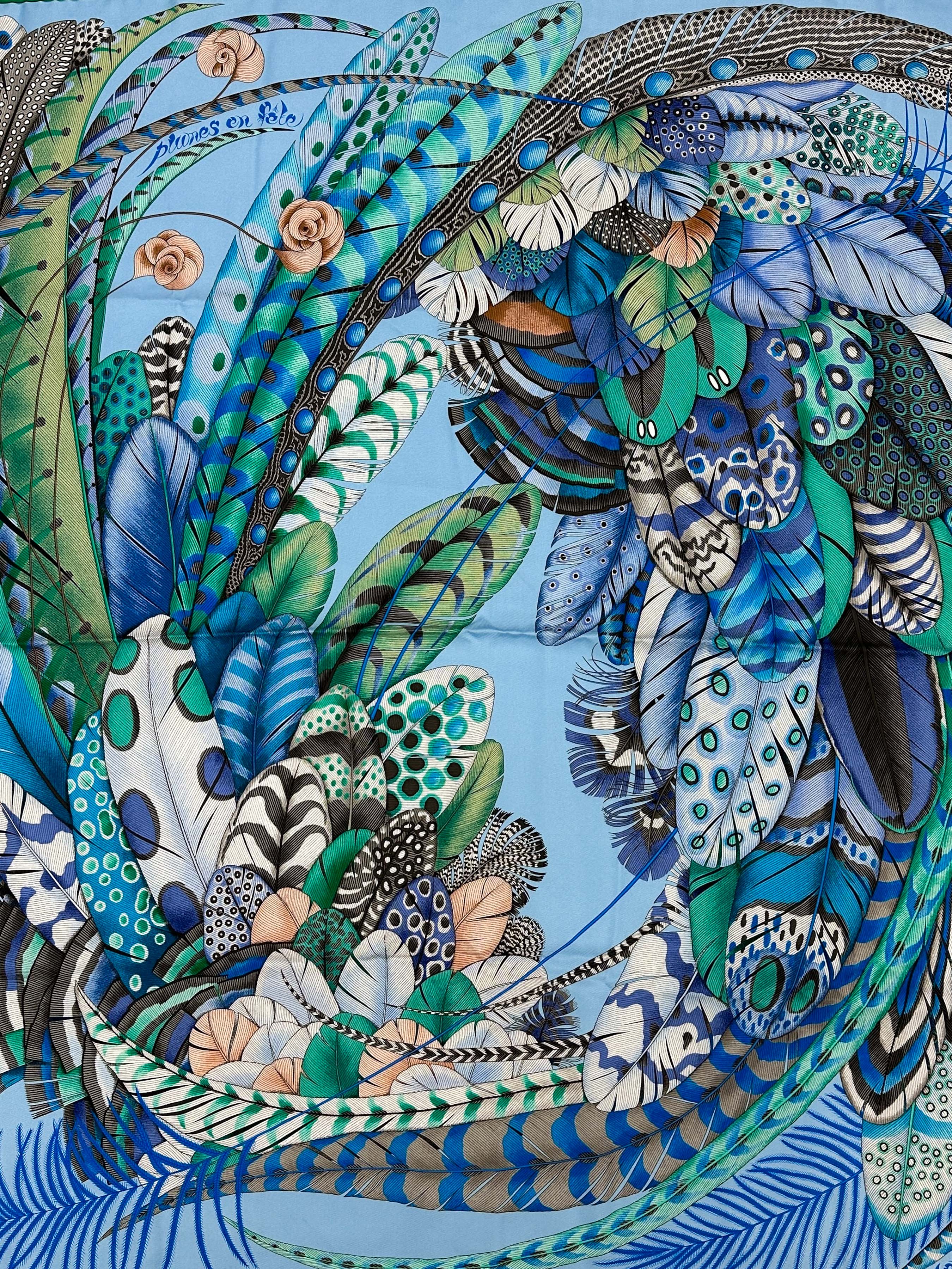 Hermès Plumes en Fete 90