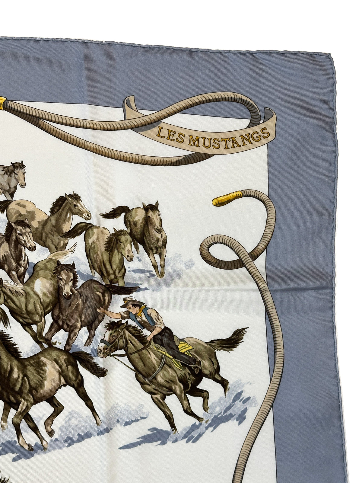 Hermès Les Mustangs 90