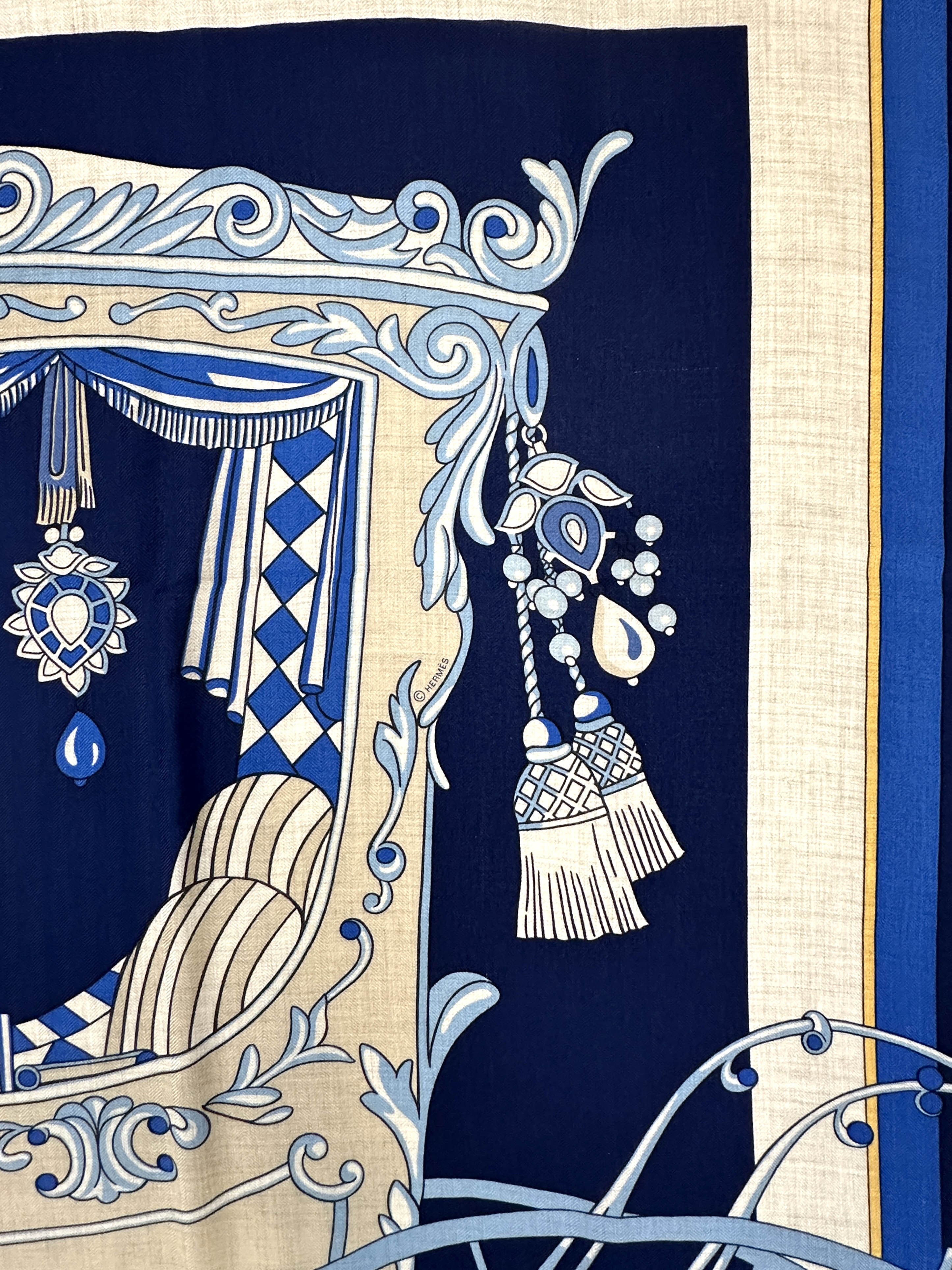 Hermès Coupé de Gala Cashmere Silk 140