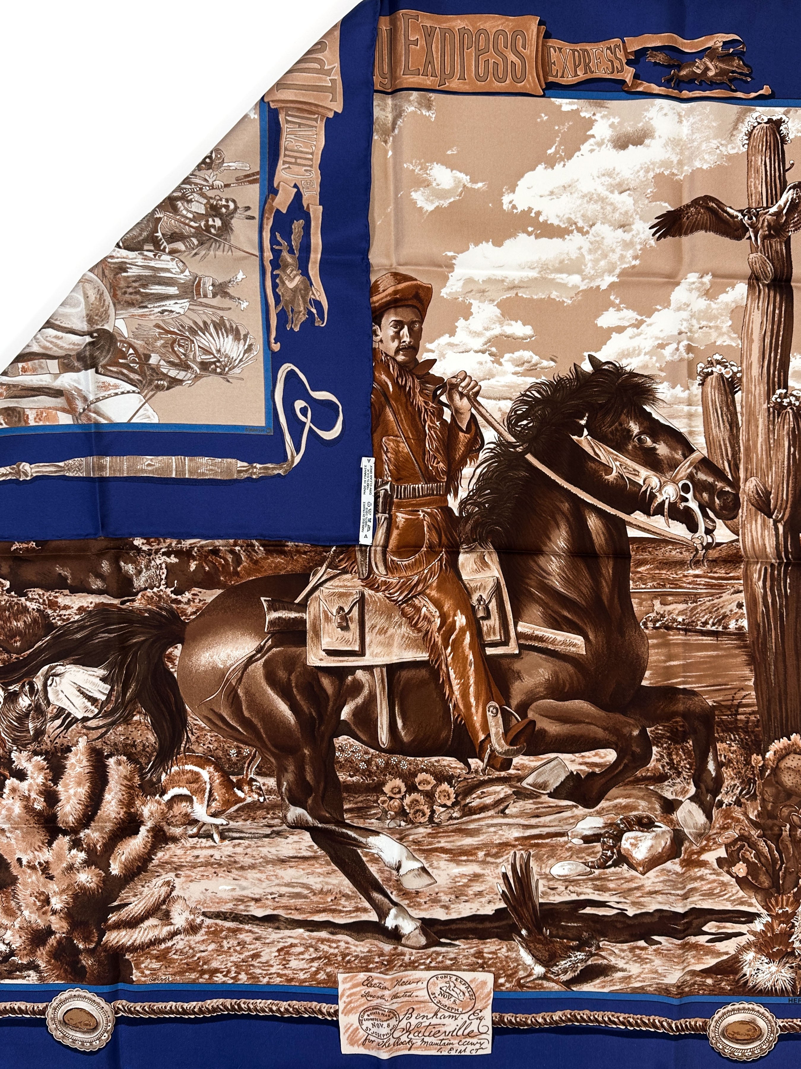 Hermès The Pony Express 90