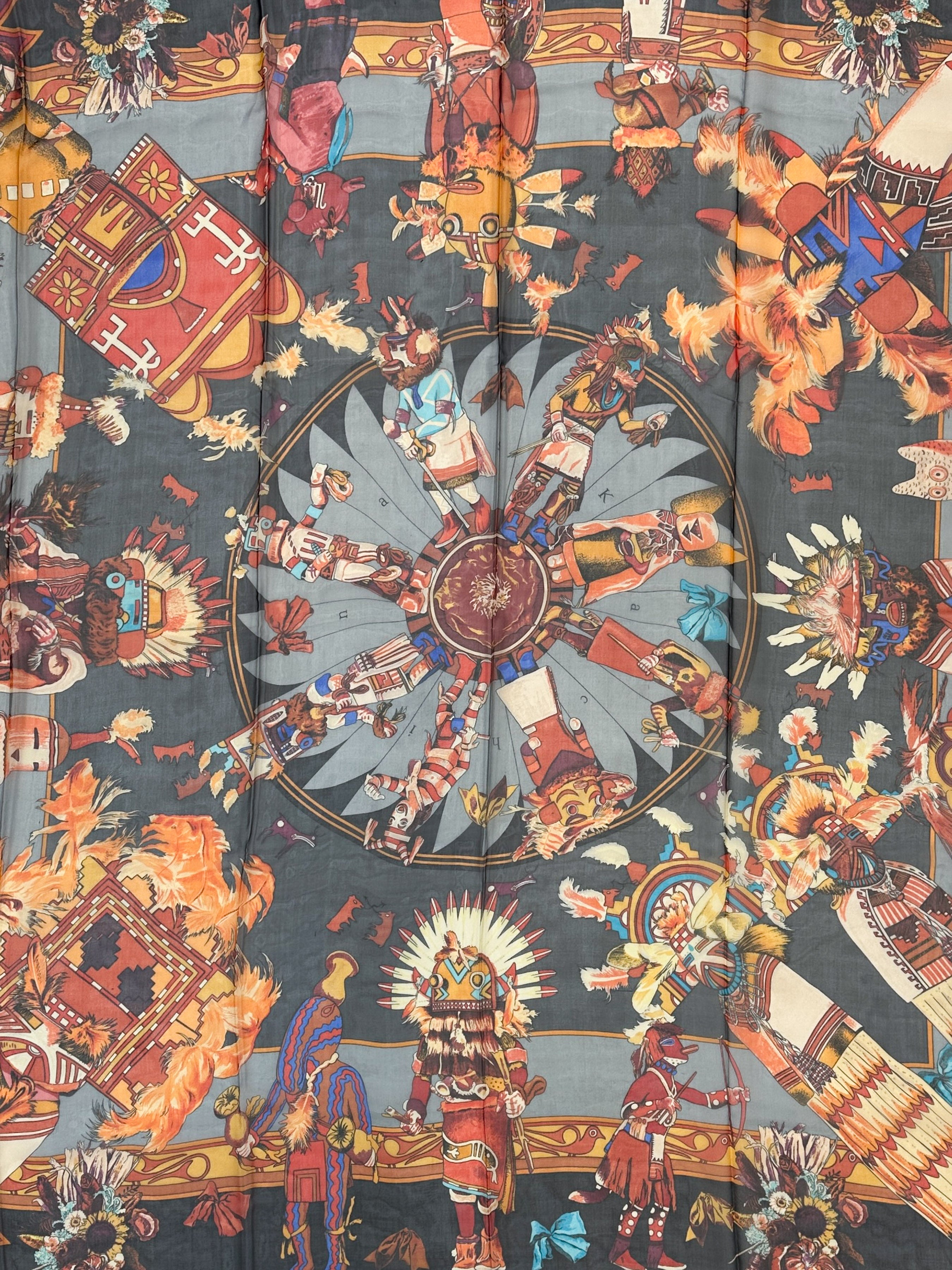 Hermès Kachinas Mousseline 140