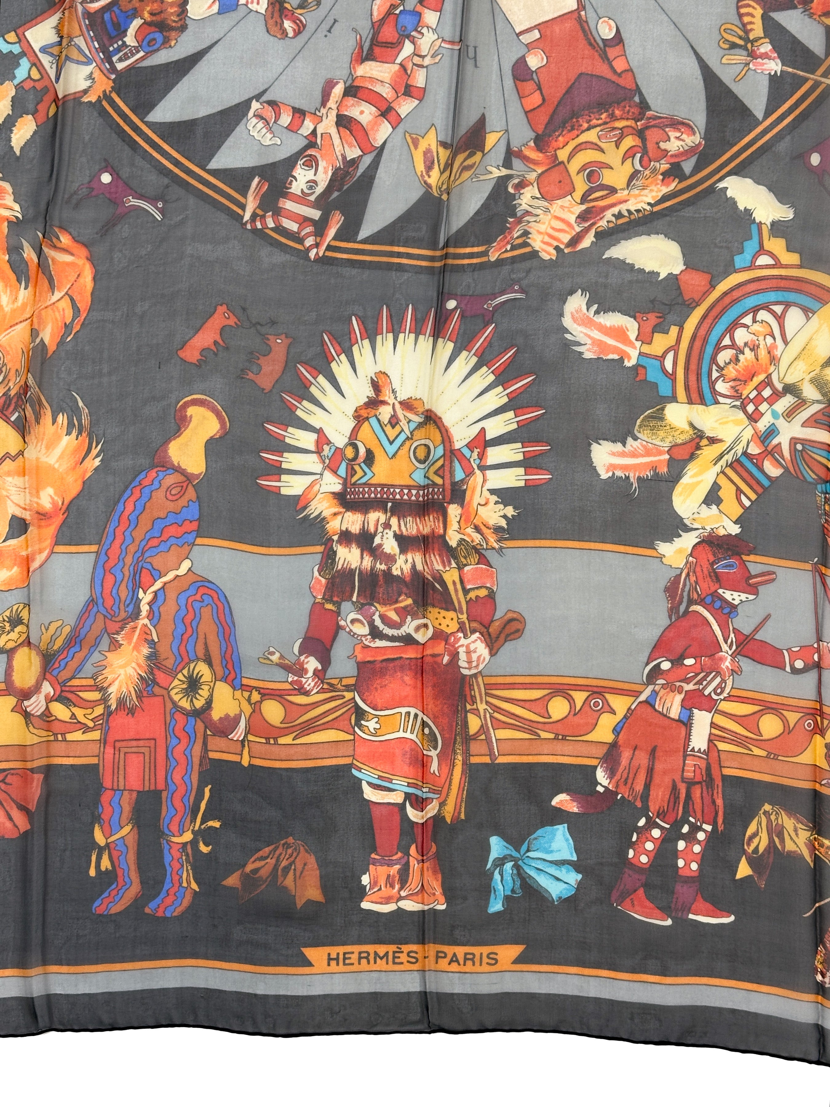 Hermès Kachinas Mousseline 140