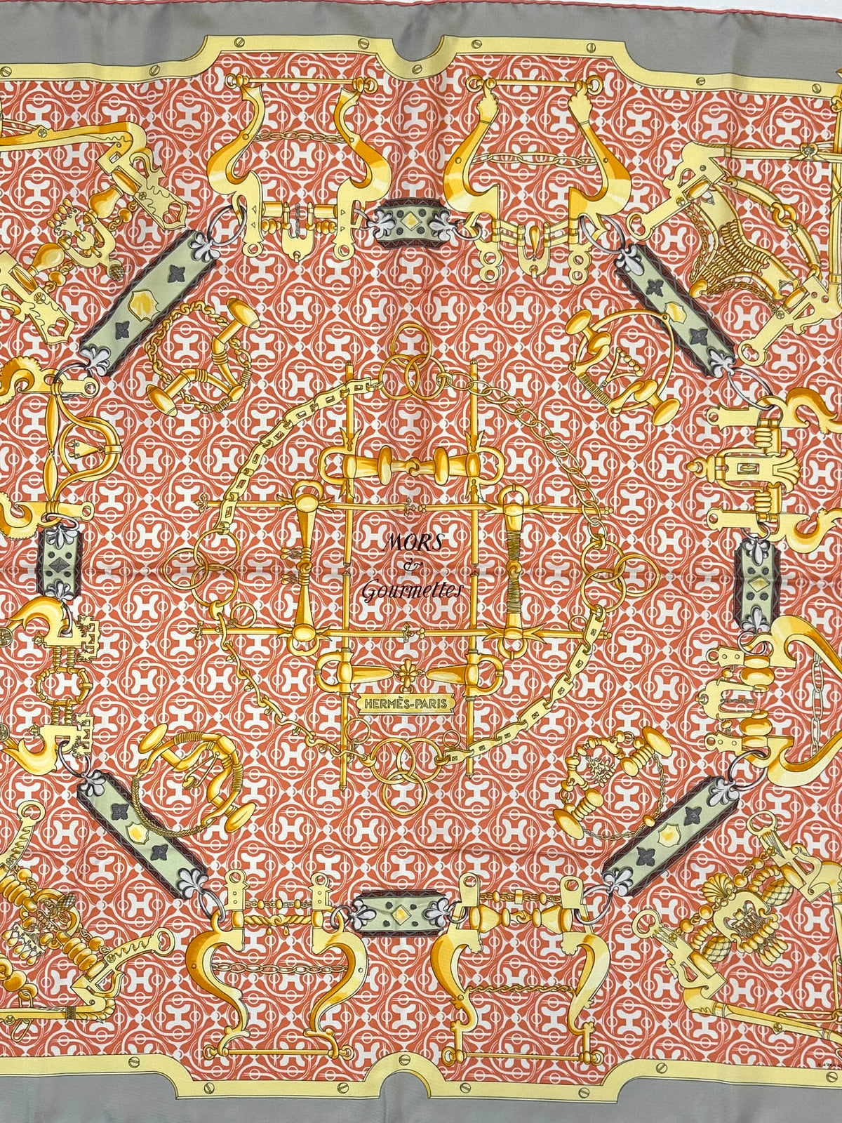 Hermès Mors et Gourmettes Remix 90