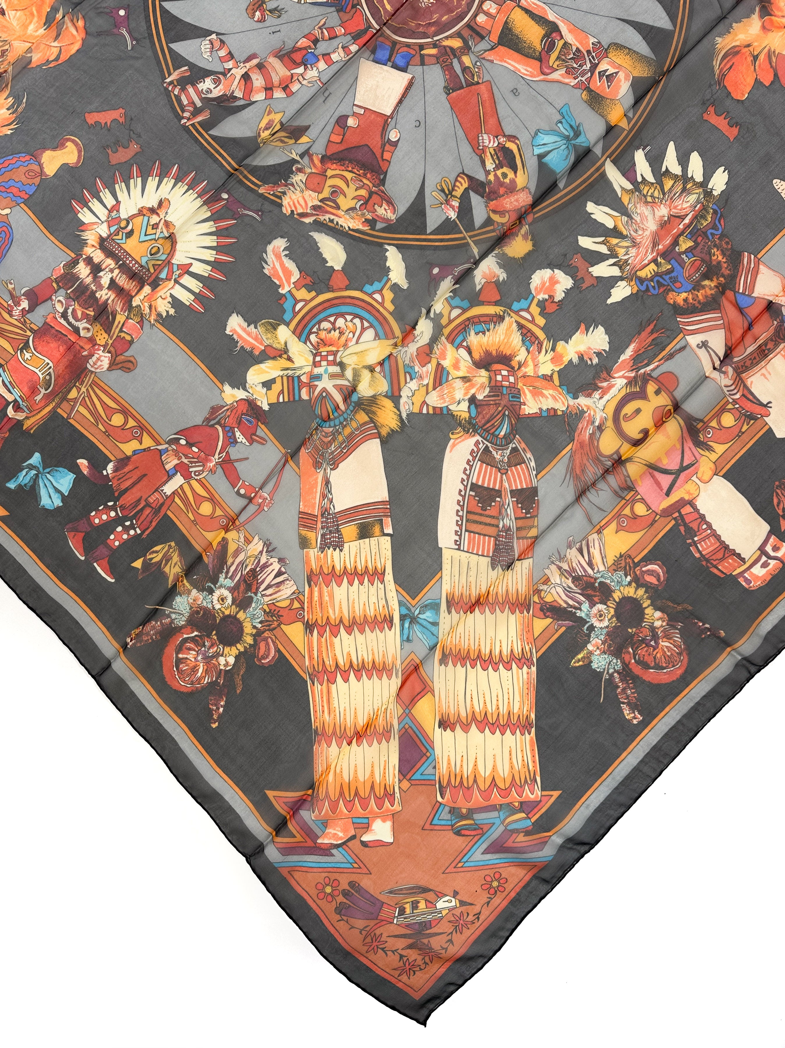 Hermès Kachinas Mousseline 140