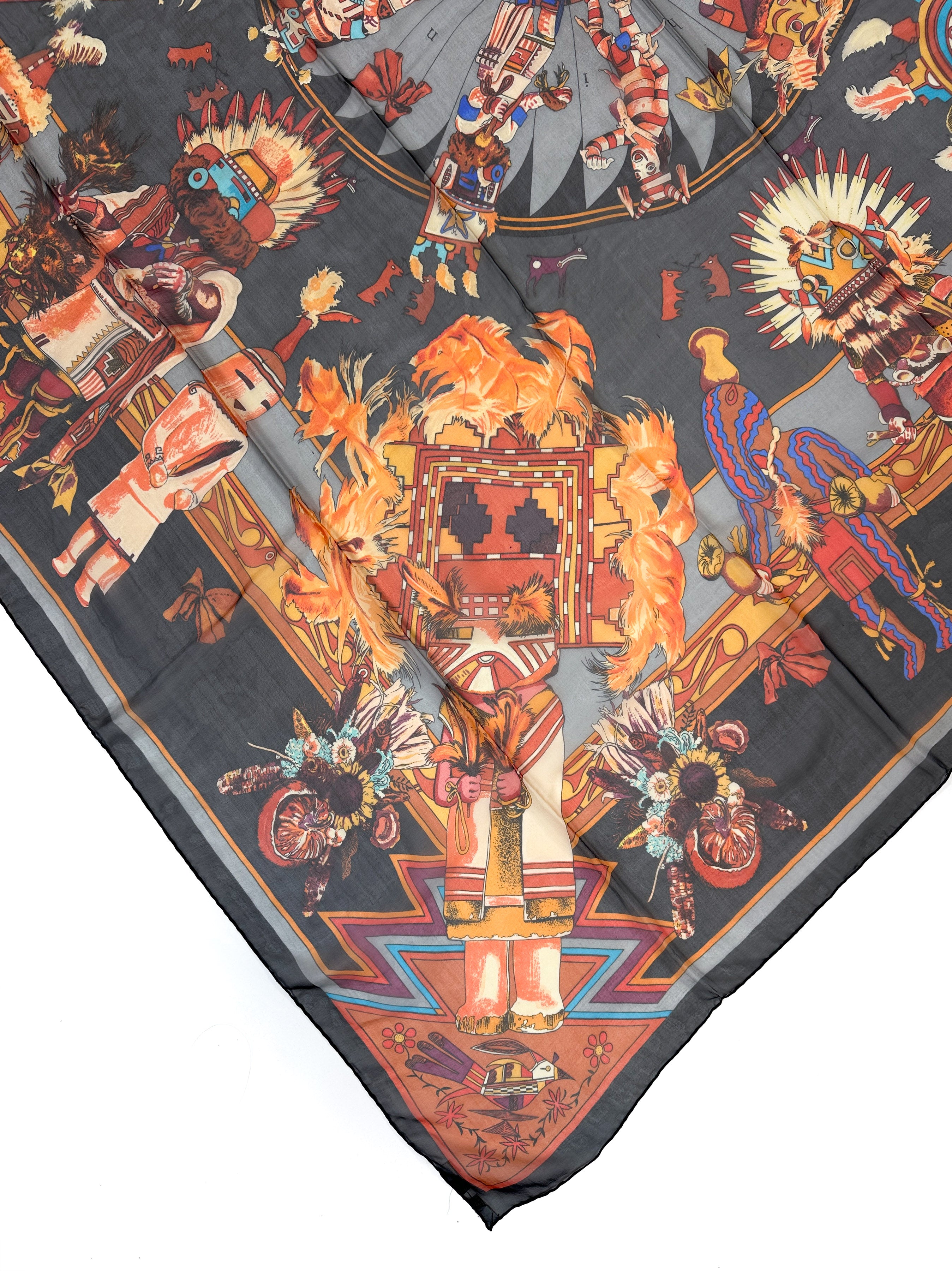 Hermès Kachinas Mousseline 140