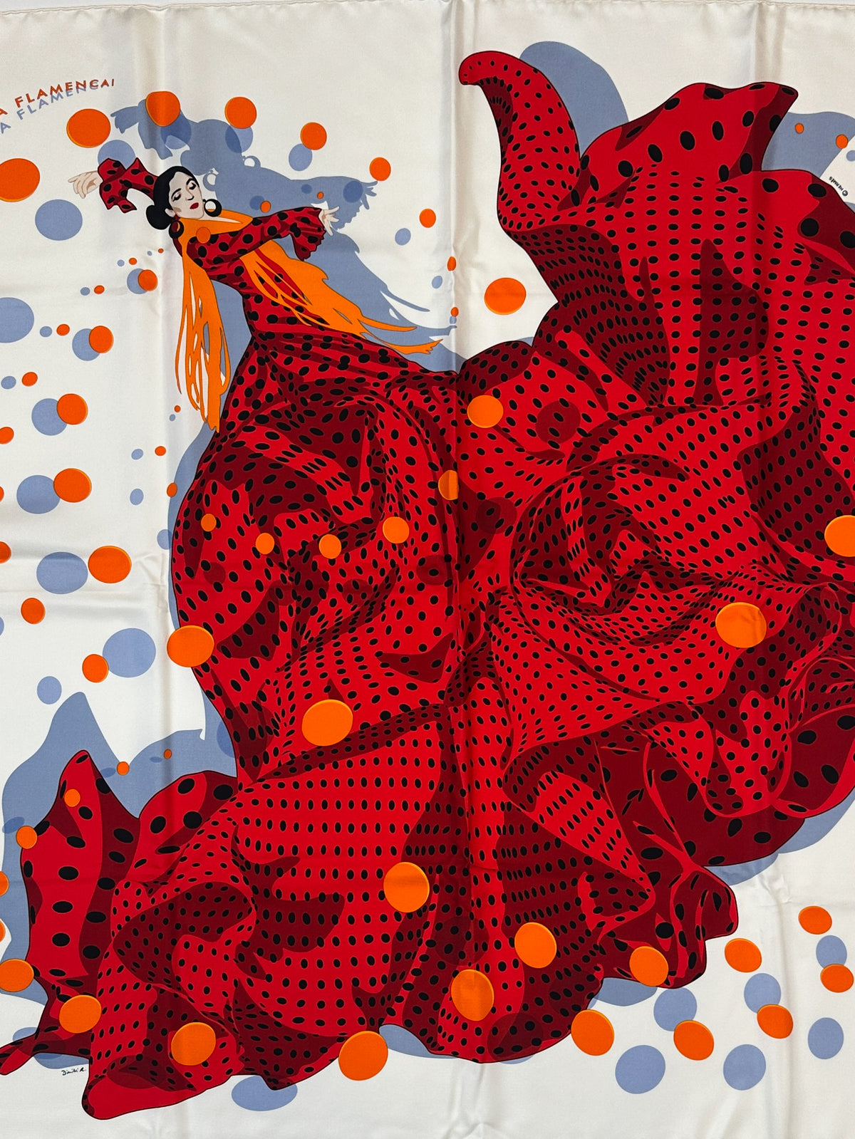 Hermès Hola Flamenca 90
