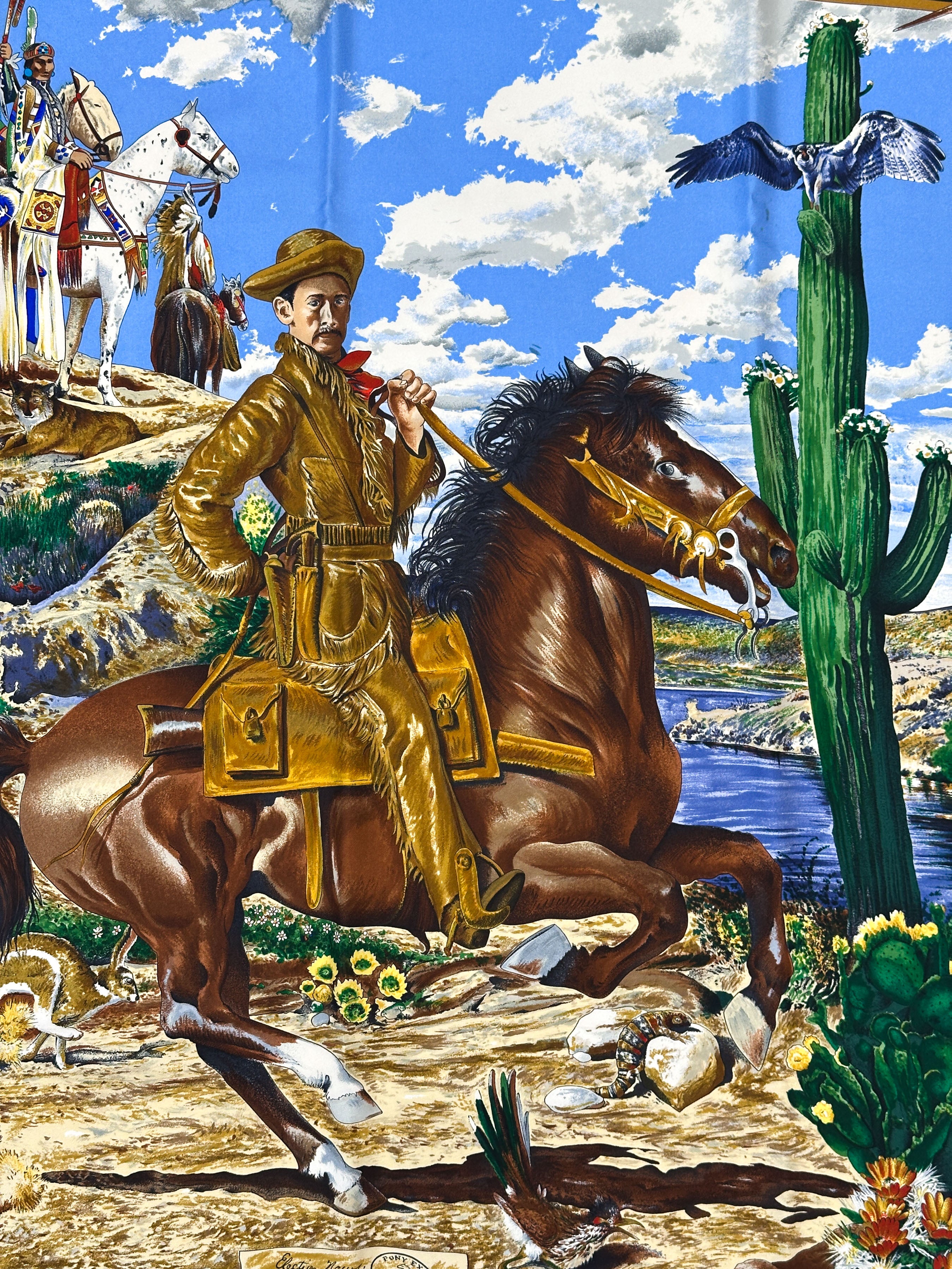 Hermès The Pony Express 90