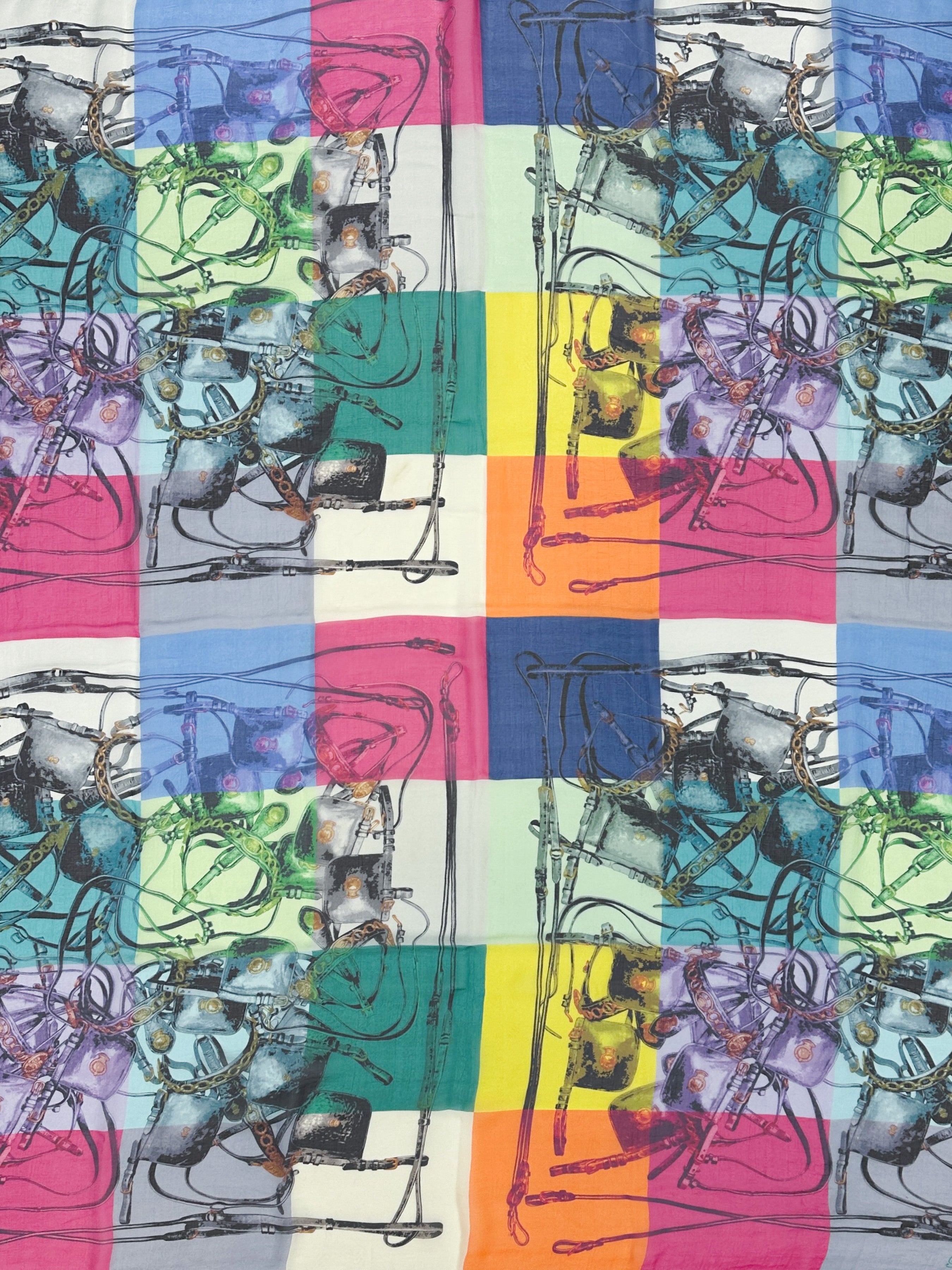 Hermès Brides Rebelles Mousseline 140