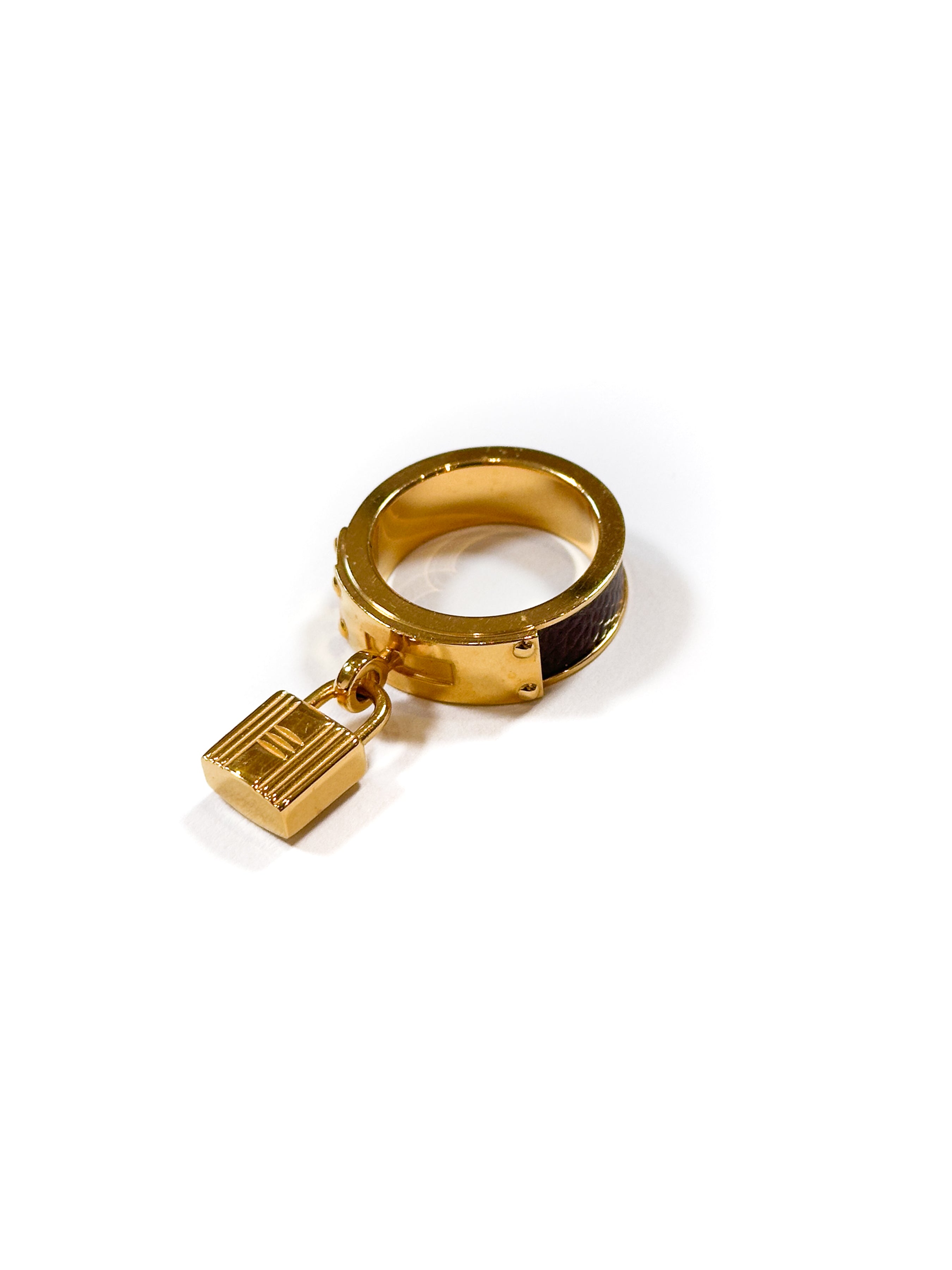 Hermès Kelly Lock Epsom Scarf Ring