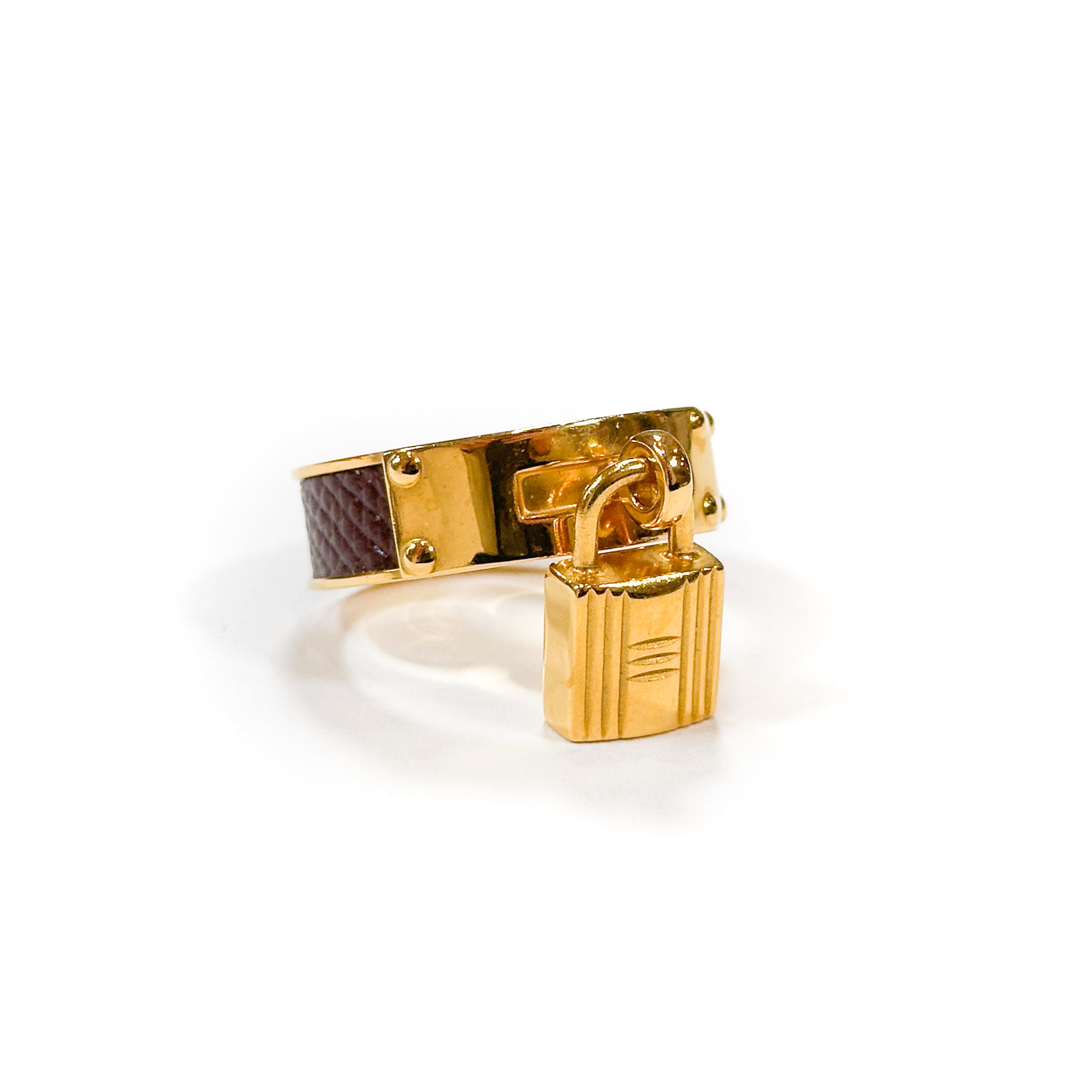 Hermès Kelly Lock Epsom Scarf Ring