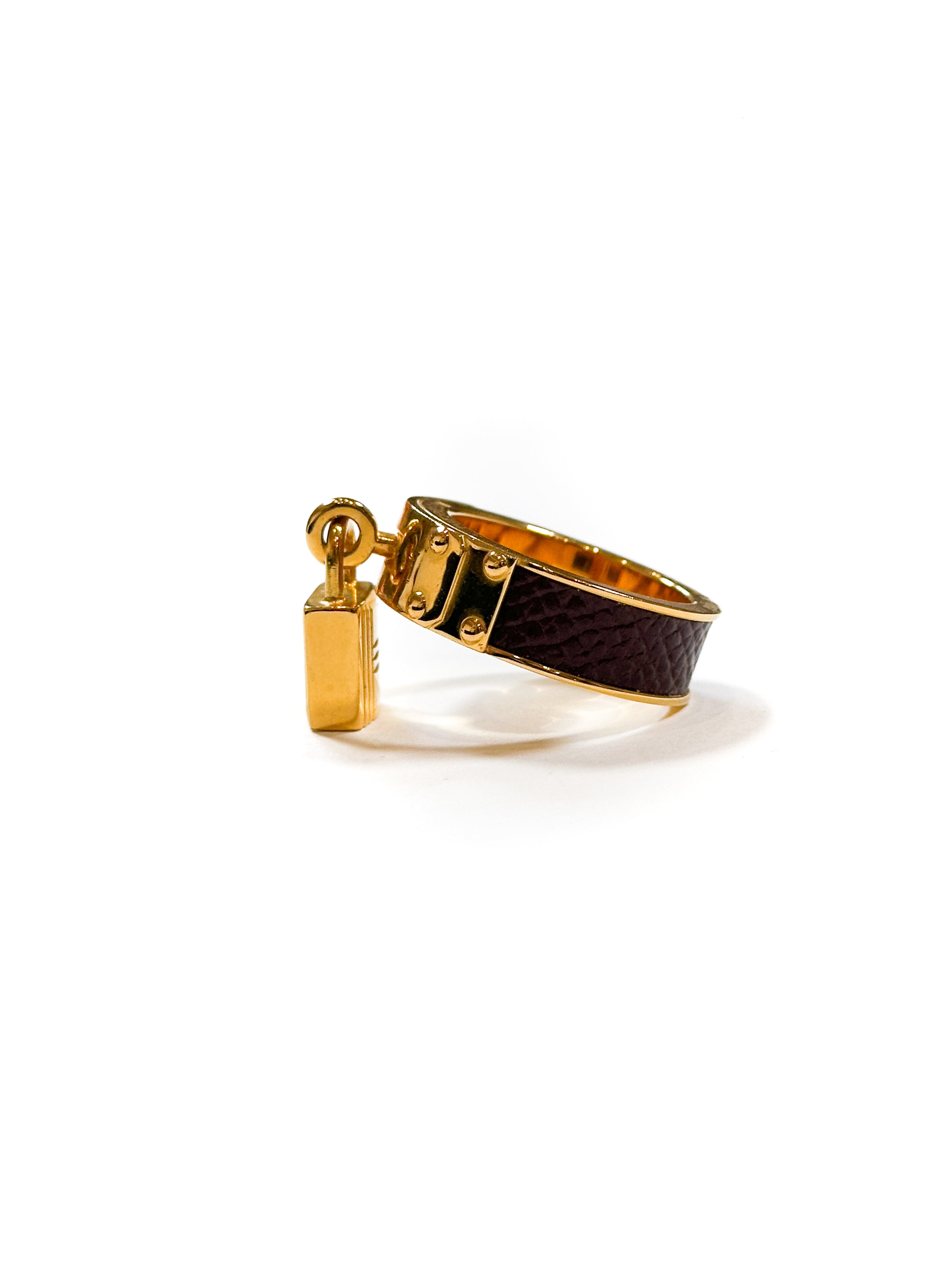 Hermès Kelly Lock Epsom Scarf Ring