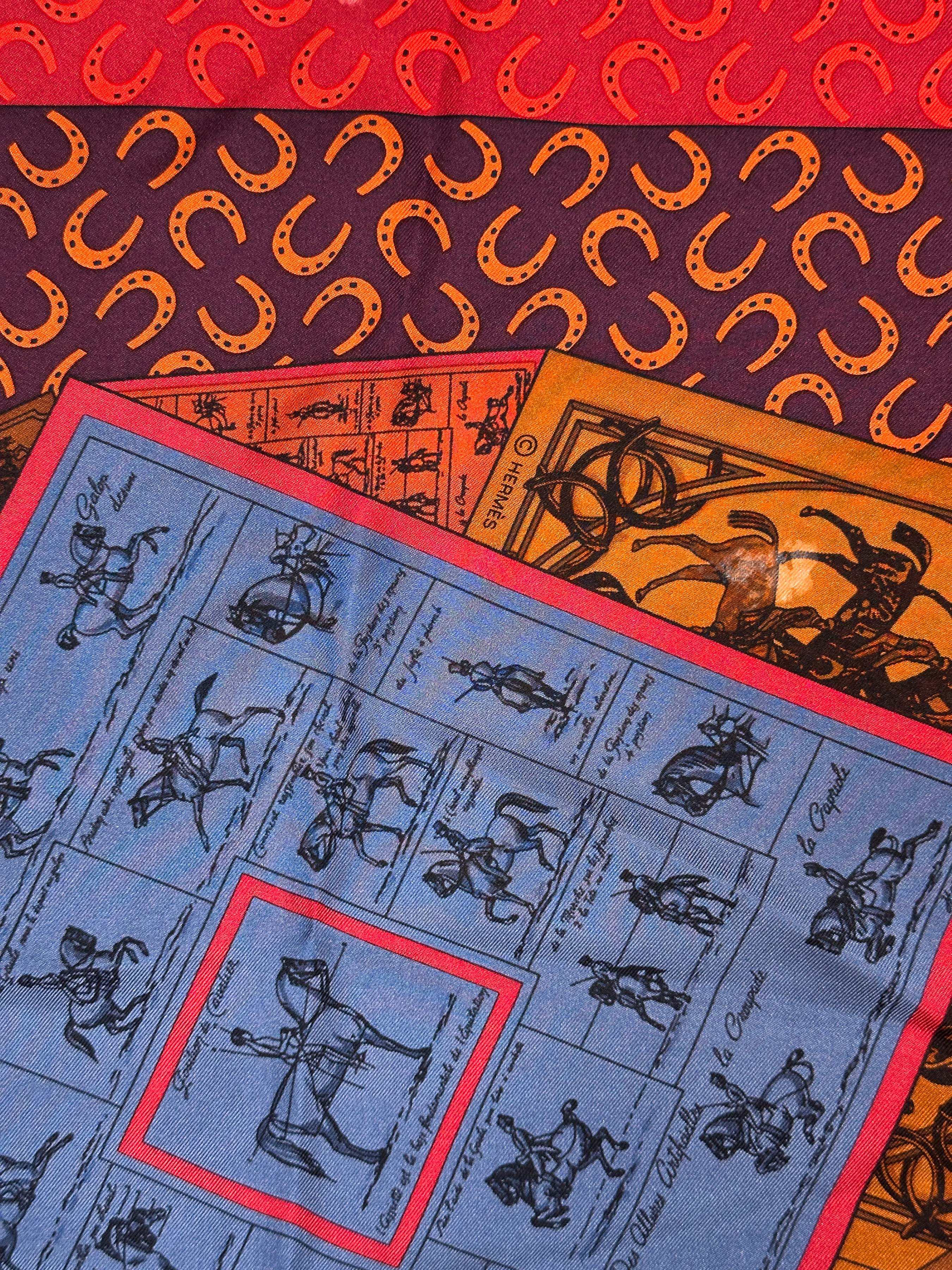 Hermès Cheval Phoenix Silk 140
