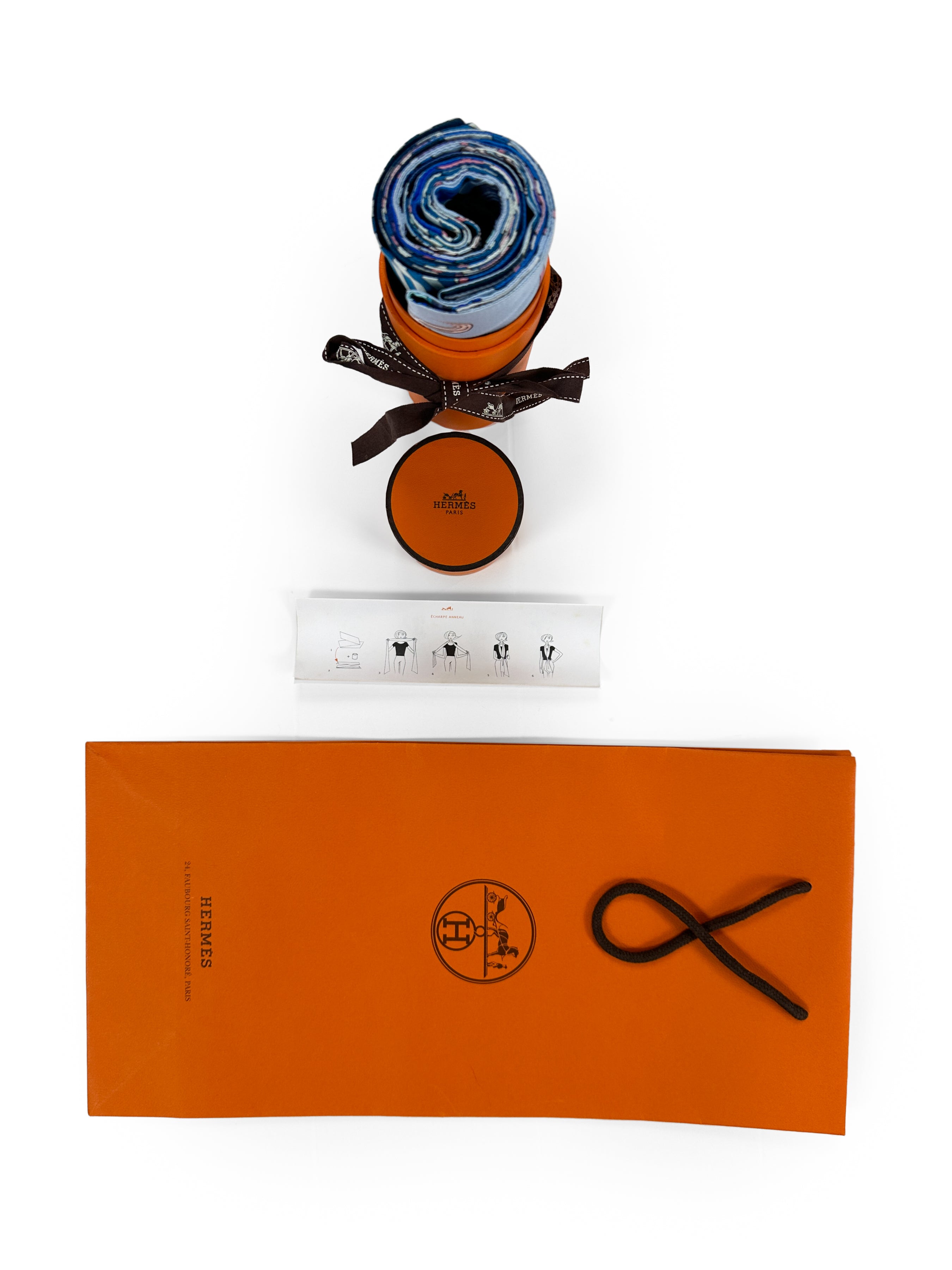 Hermès Bouquet Sellier Maxi Twilly