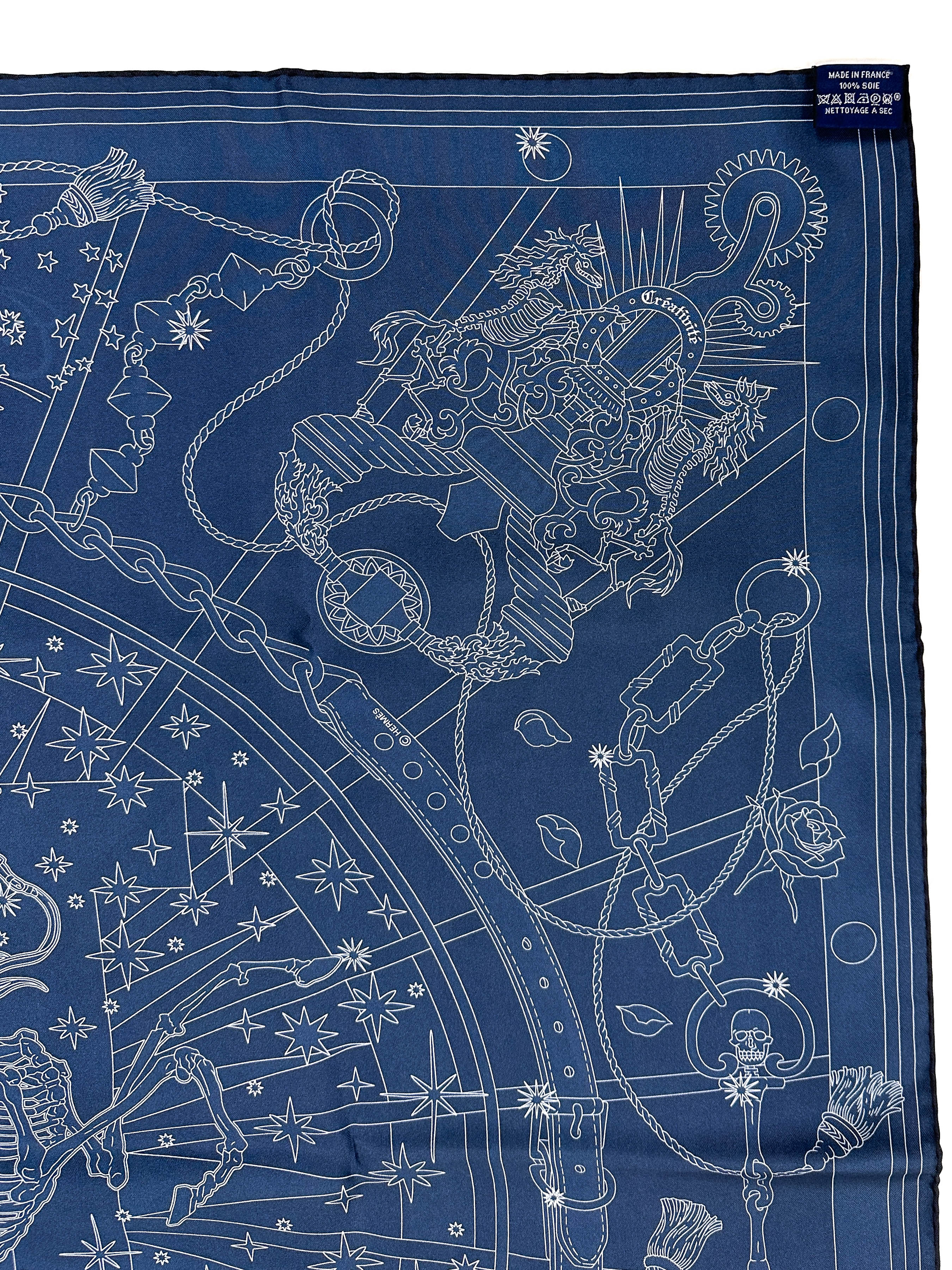 Hermès C'est La Fête Double Face 90