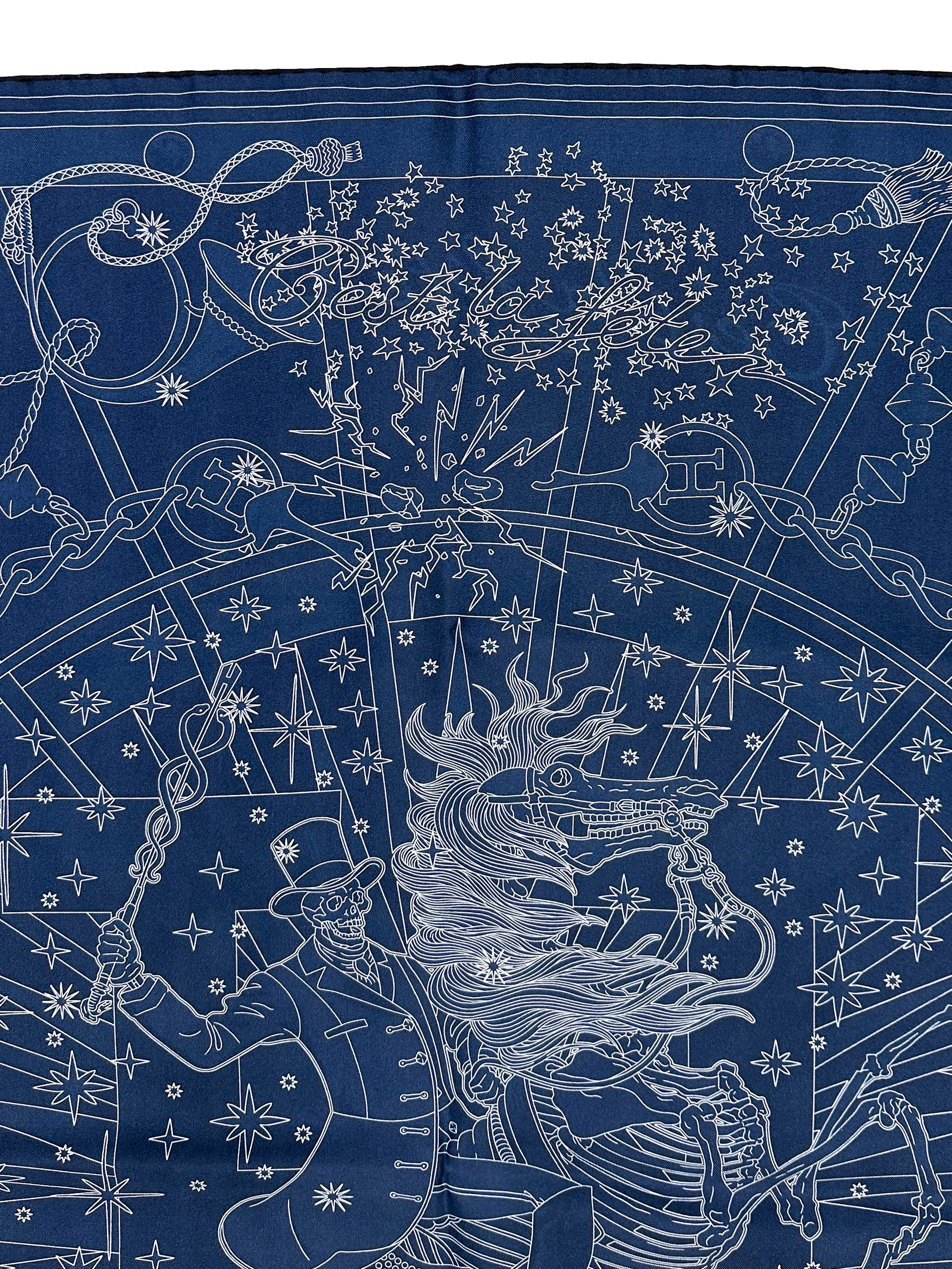 Hermès C'est La Fête Double Face 90