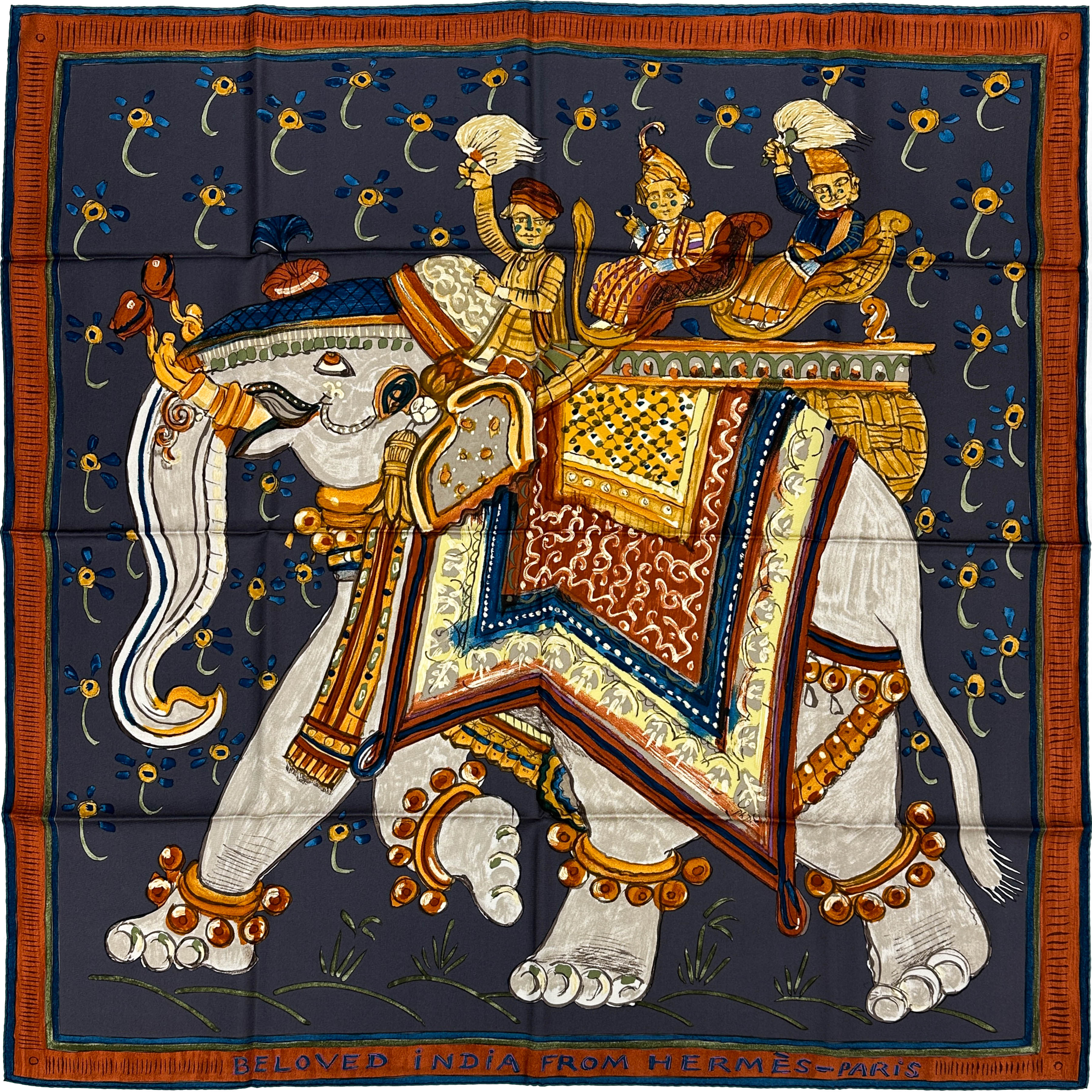 Hermès Beloved India 90