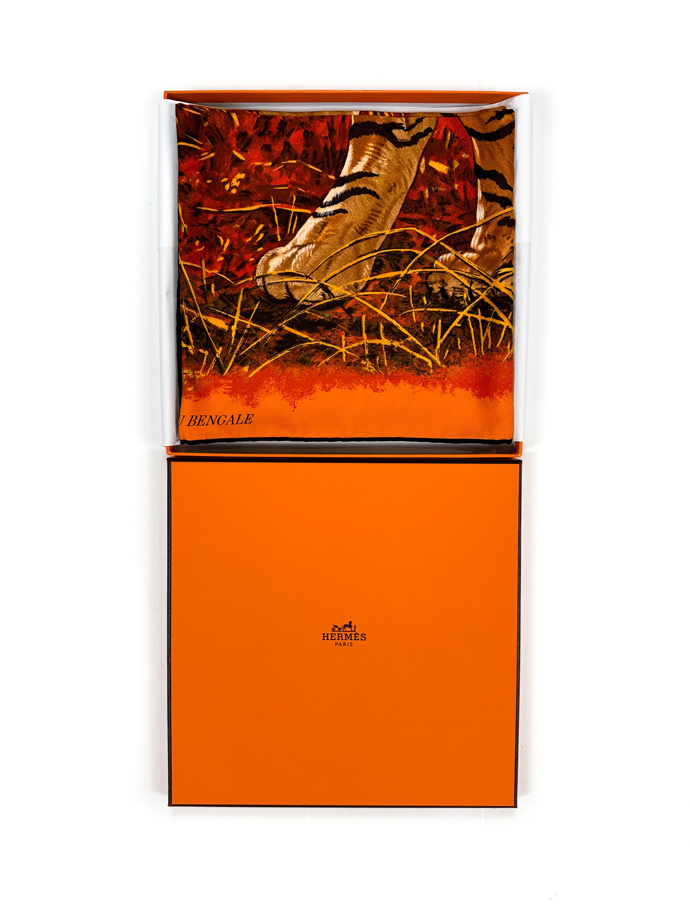 Hermès Tigre du Bengale 90