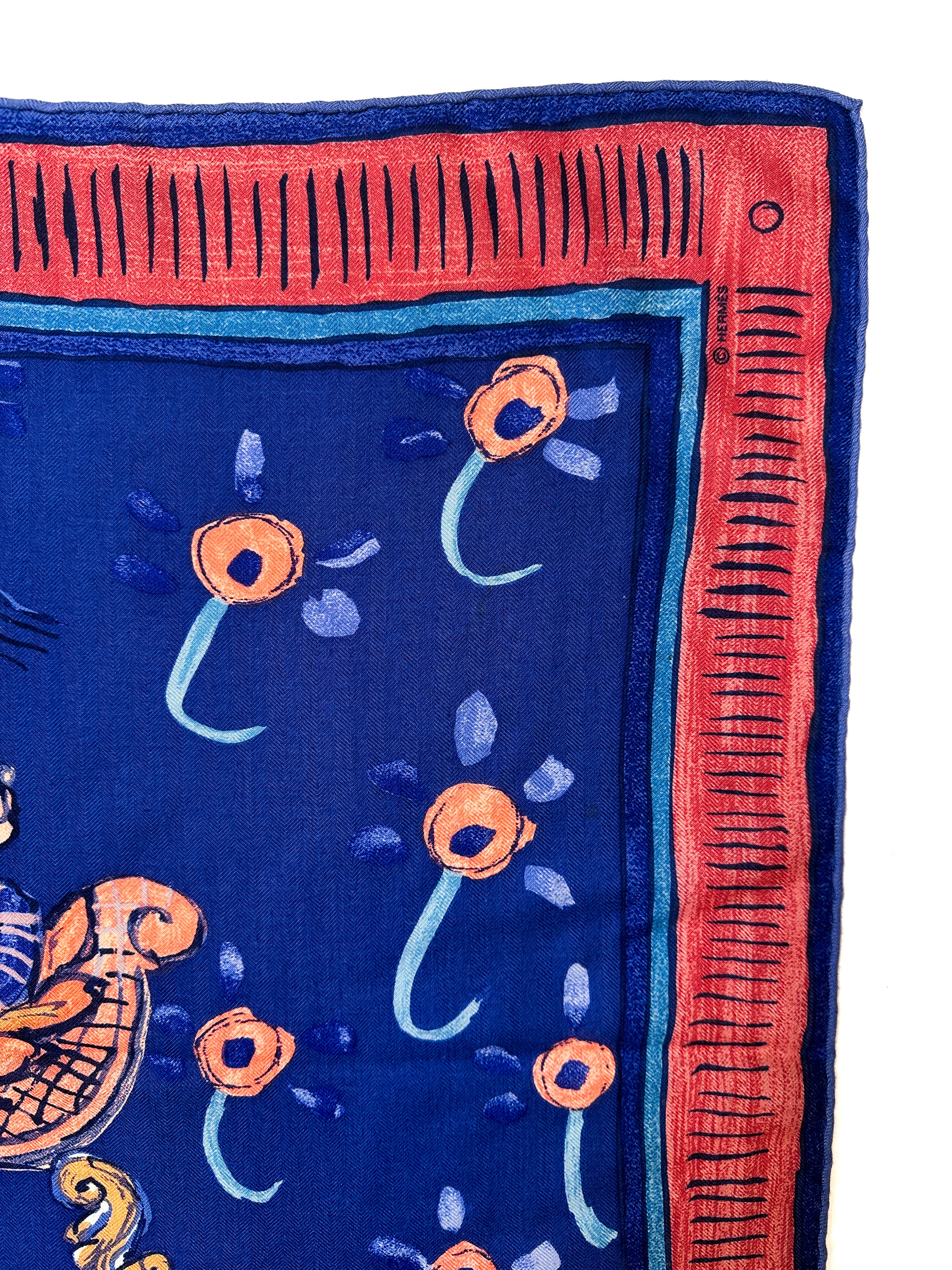 Hermès Beloved India Cashmere Silk 140