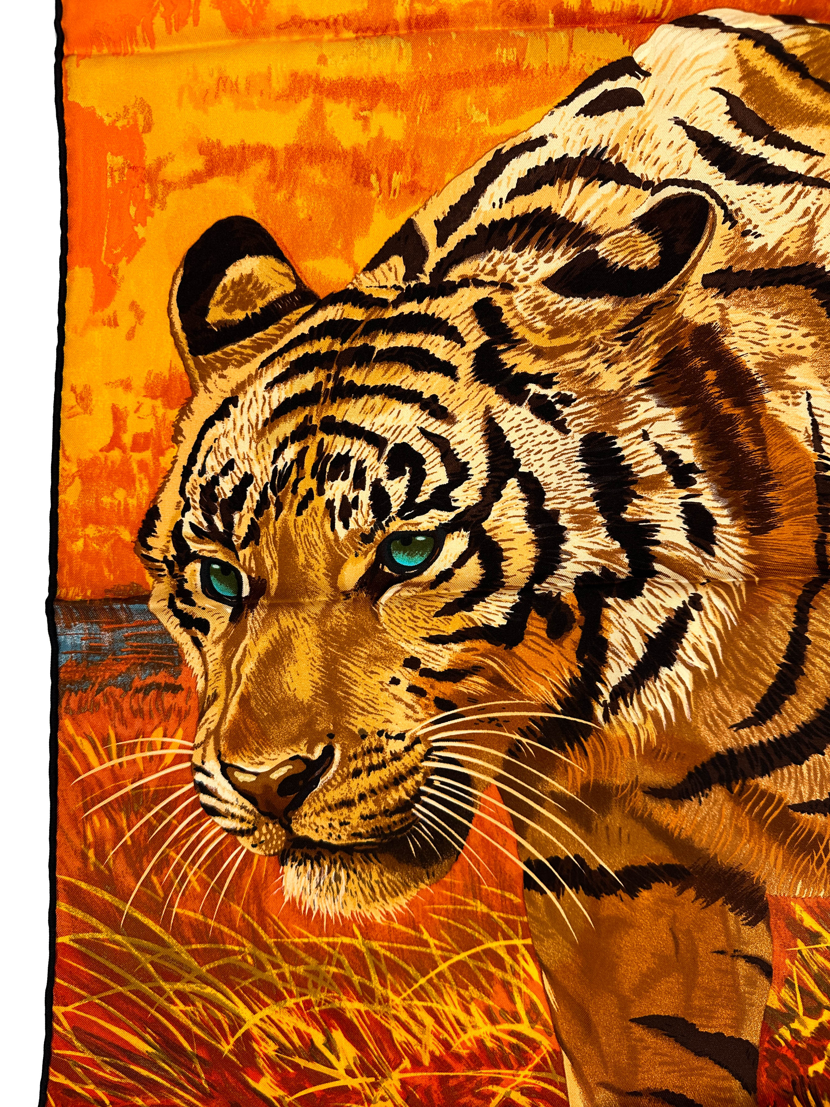 Hermès Tigre du Bengale 90