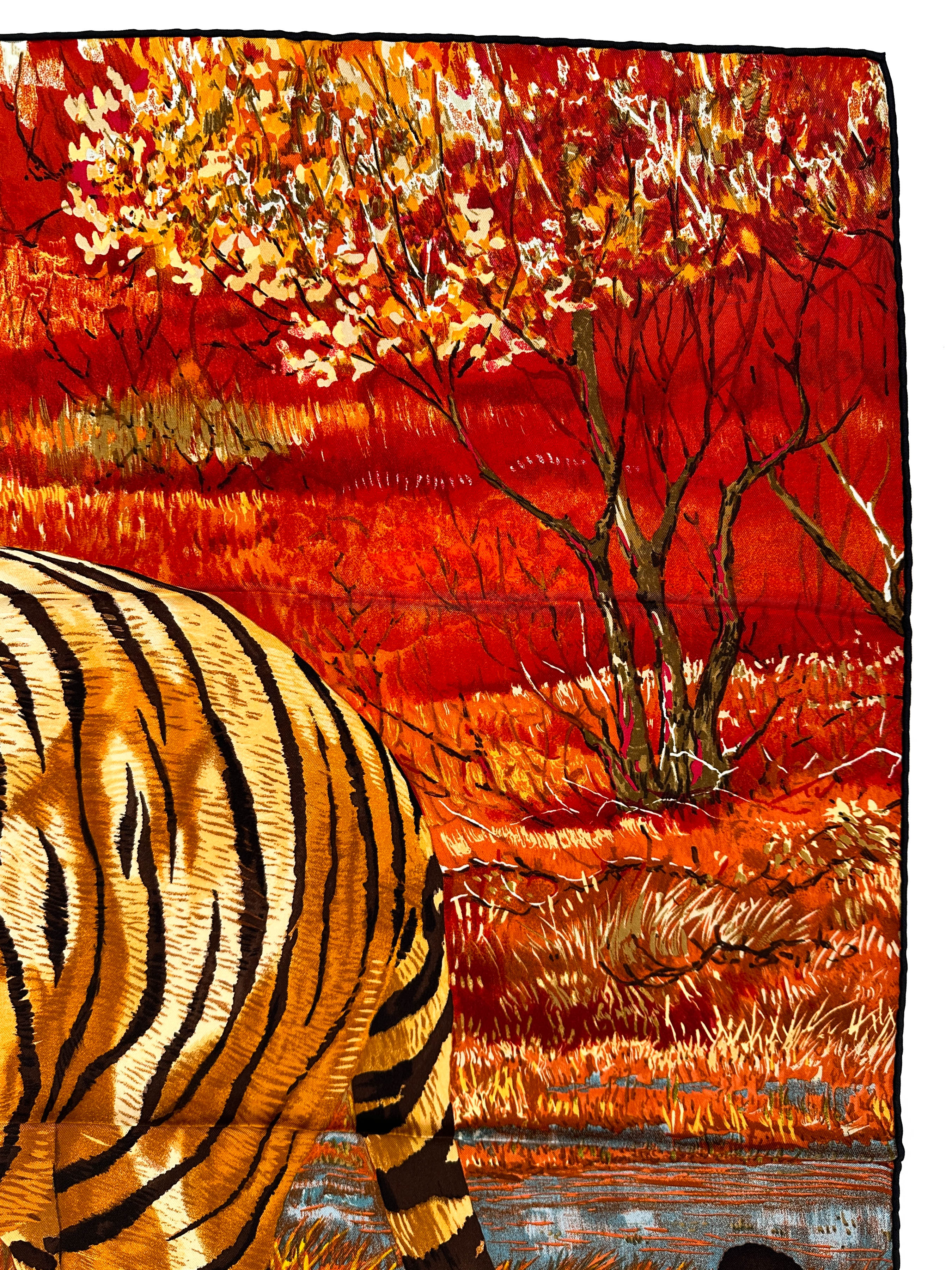 Hermès Tigre du Bengale 90