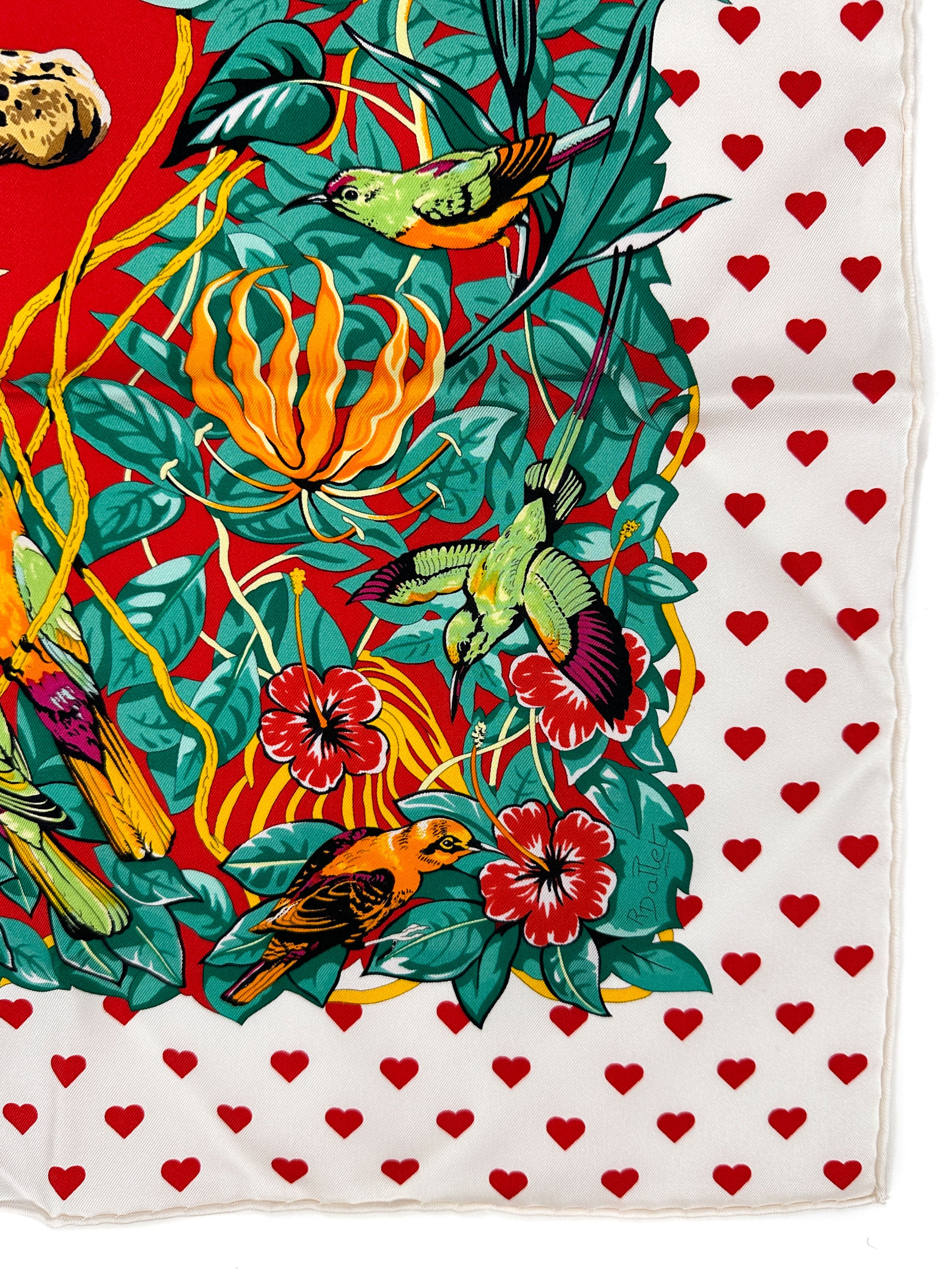 Hermès Jungle Love Love 90