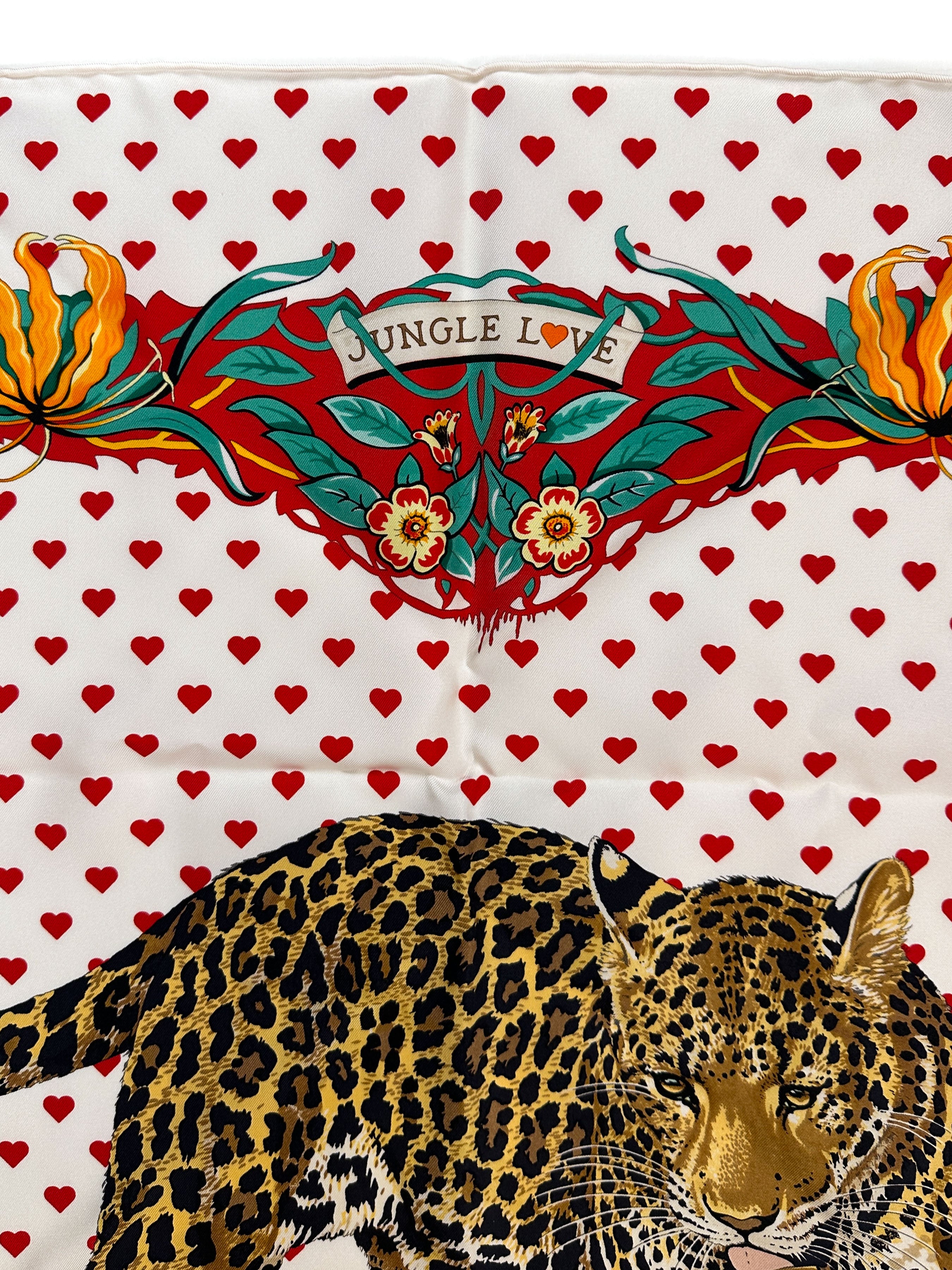 Hermès Jungle Love Love 90